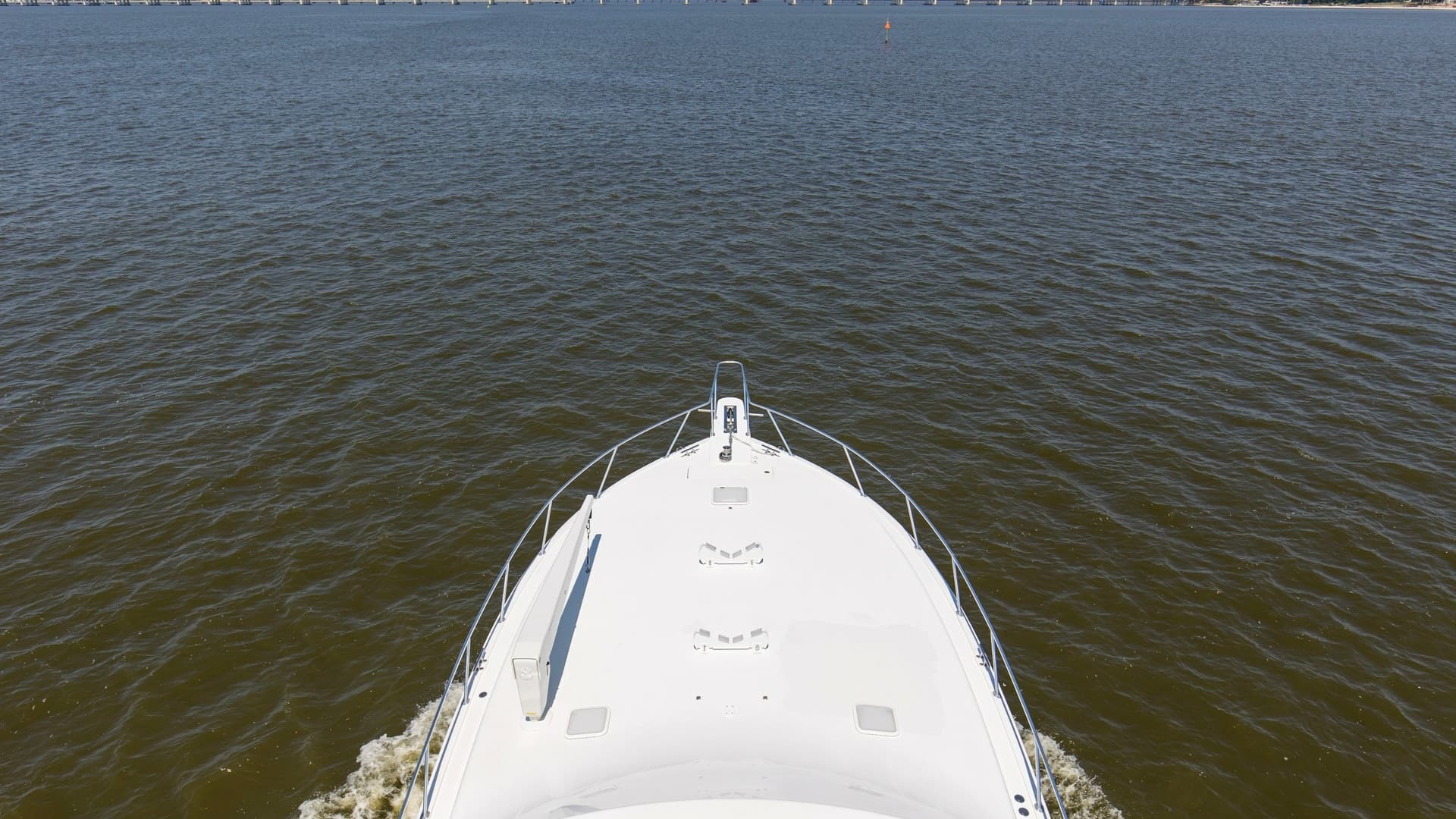 2007 64 Viking Enclosed Bridge Reel Blues Tower View