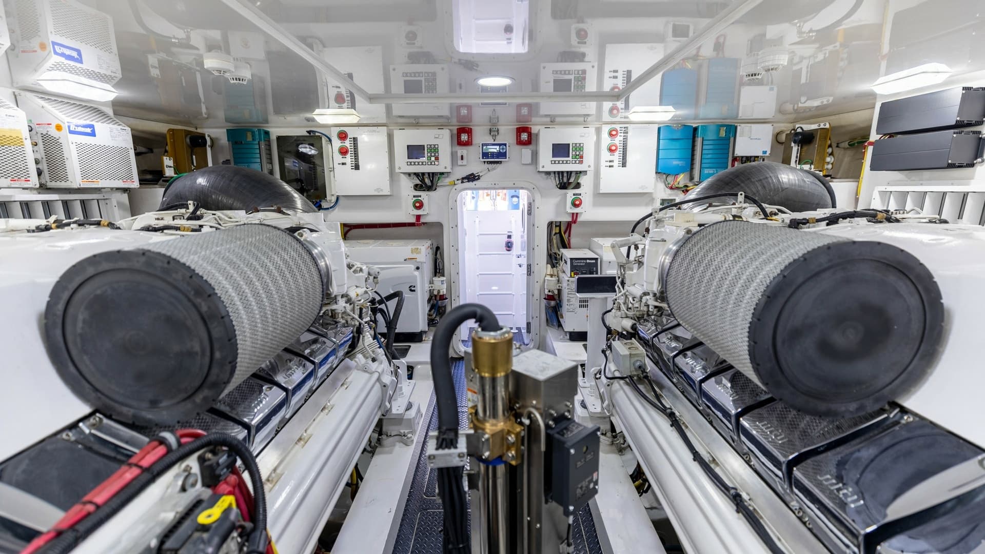 Engine Room with Twin Engines