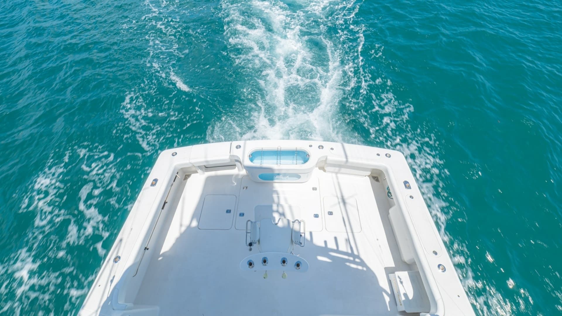 Spacious Cockpit with Tackle Center