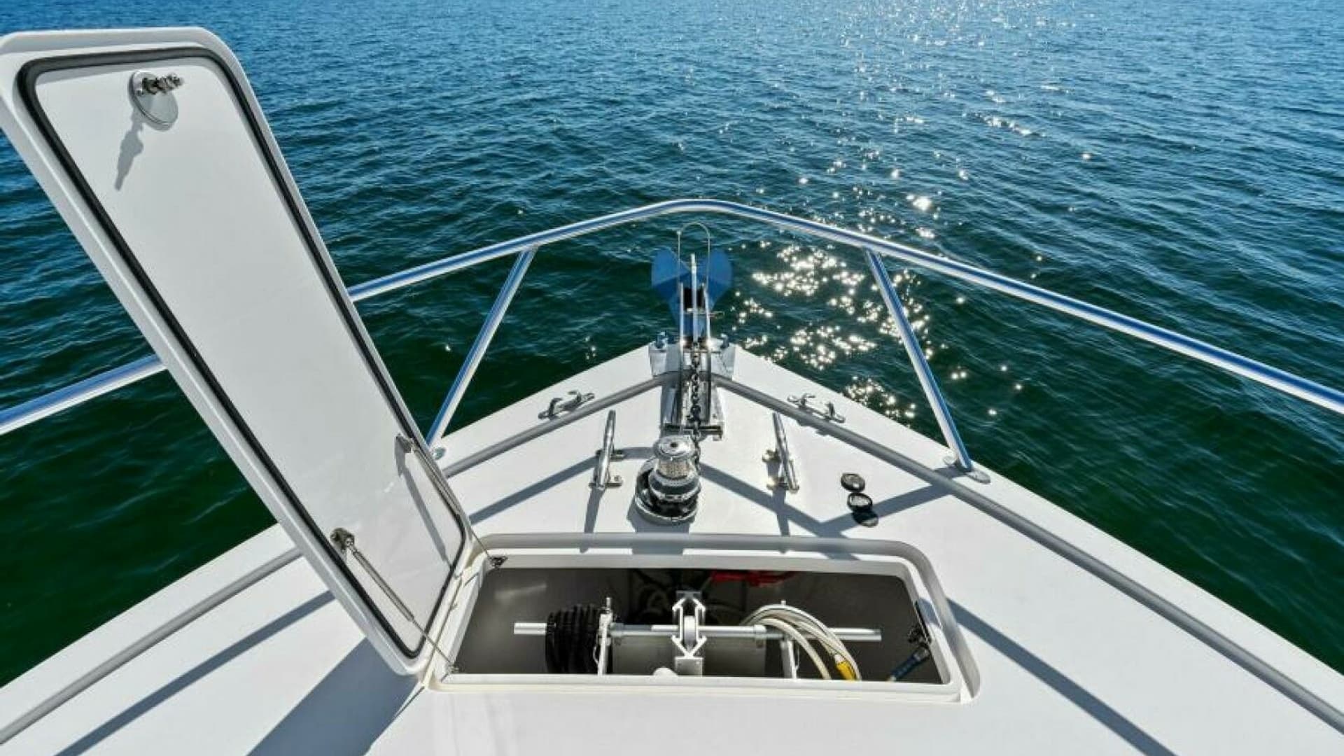 Bow Anchor Locker and Pulpit