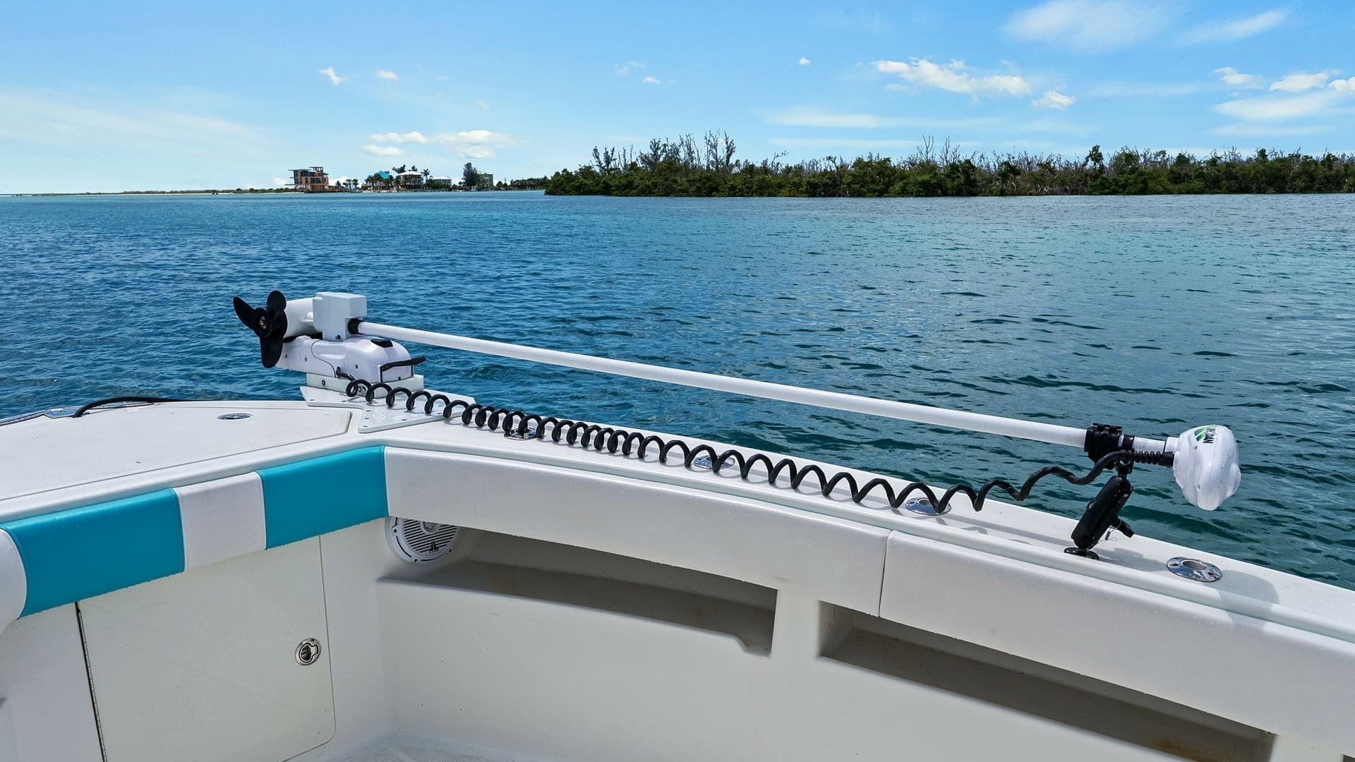 Bow with Trolling Motor