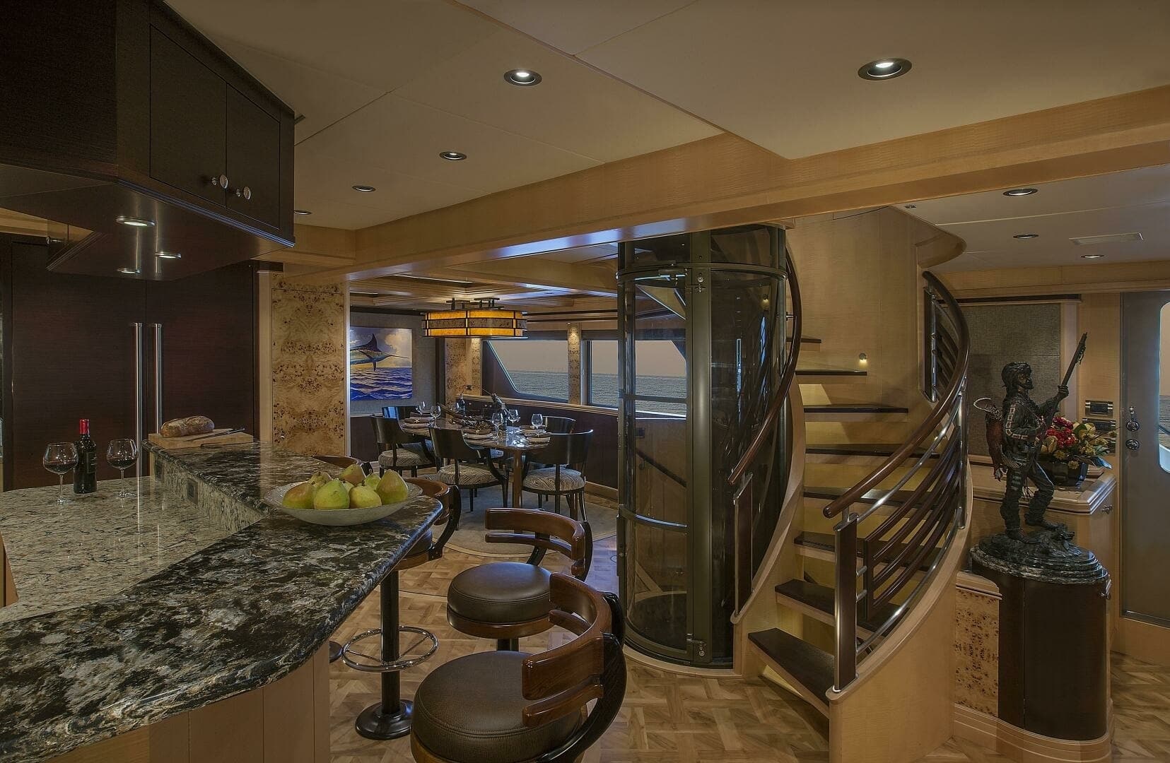 2019 115 Nordlund Expedition Yachtfisher 'Cazador' - Salon