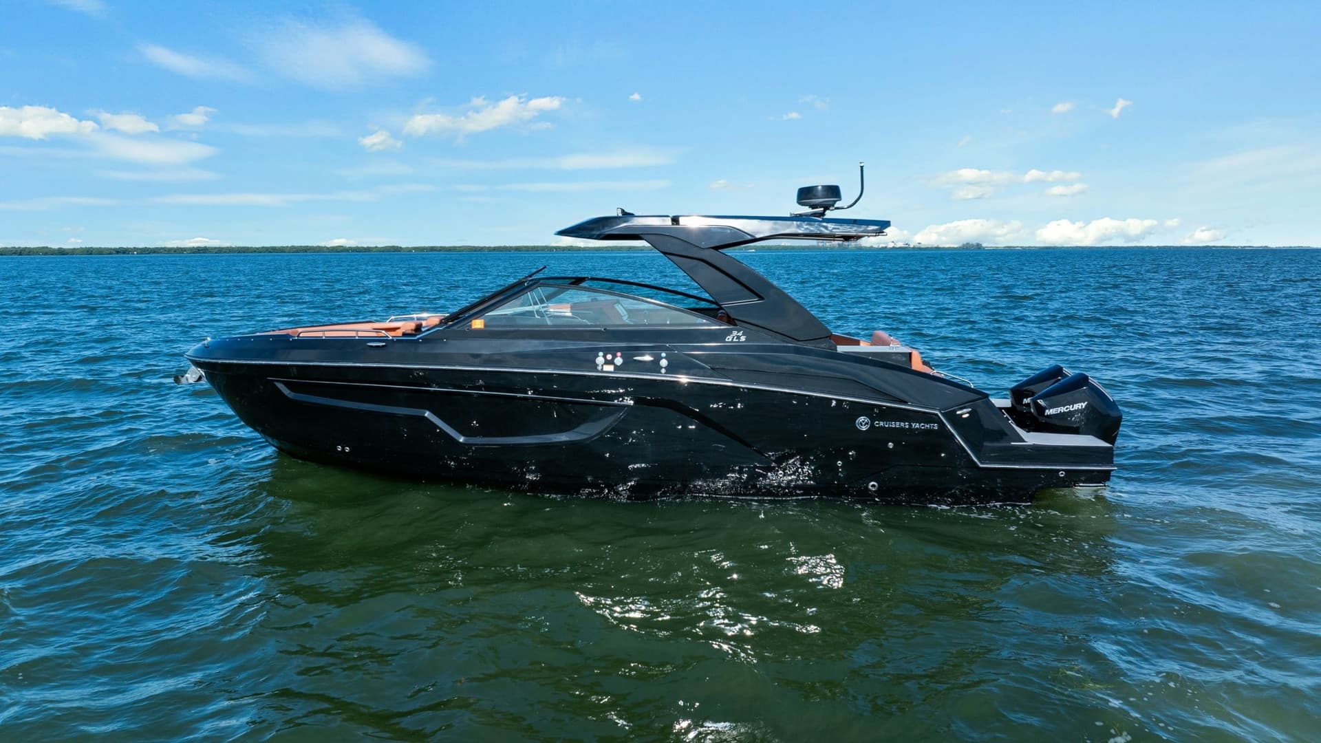 Starboard Profile of 2022 Cruisers 34 GLS