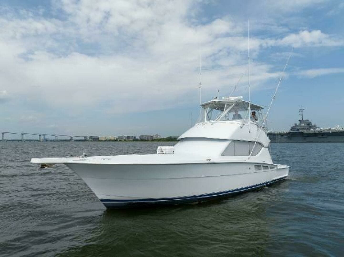 Hatteras 50 Tide Up II - Profile
