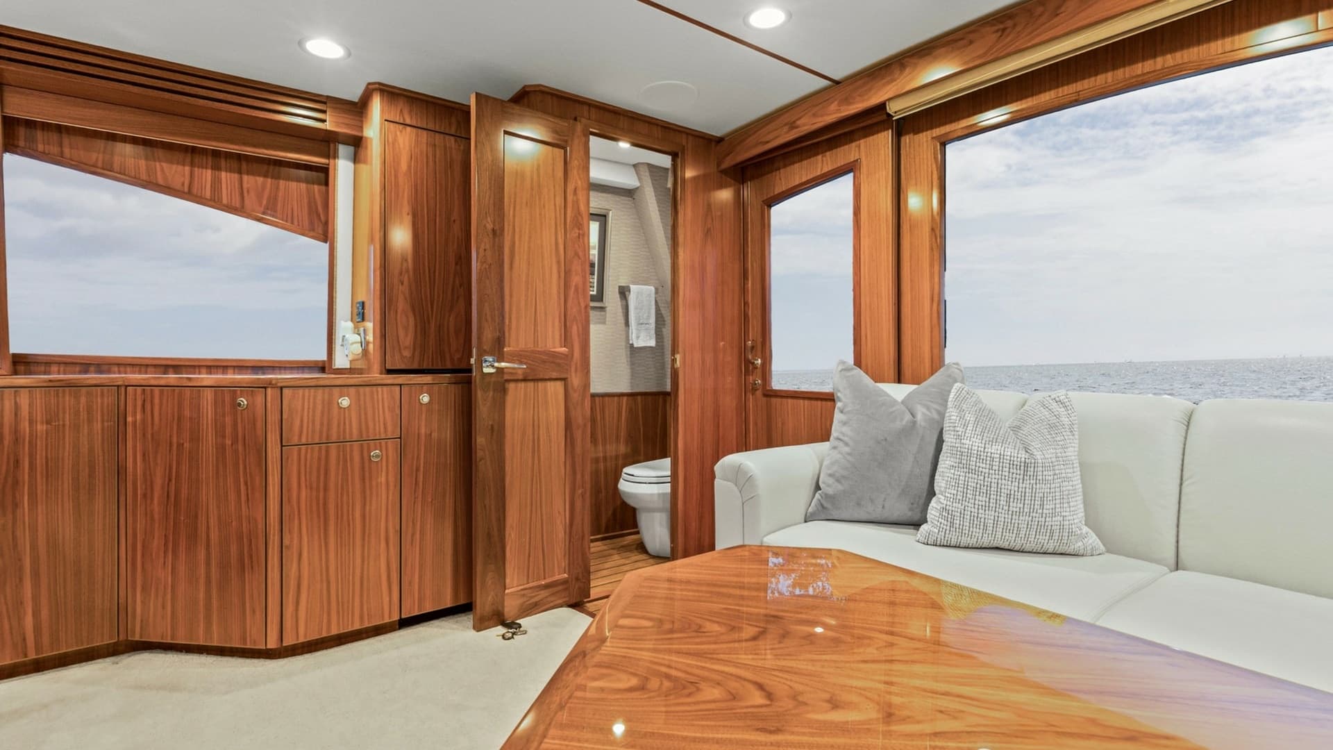 2020 68 Viking Convertible Gunpowder Salon