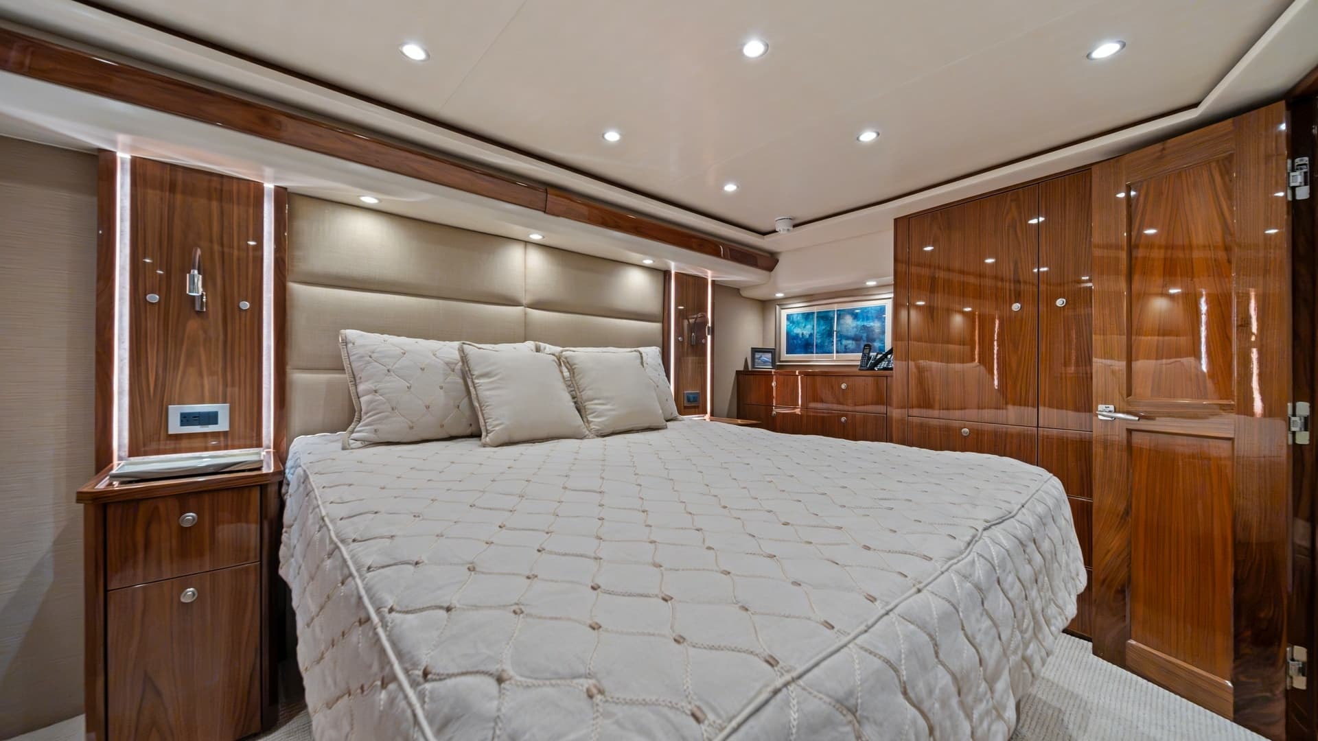 Luxurious Master Stateroom Interior