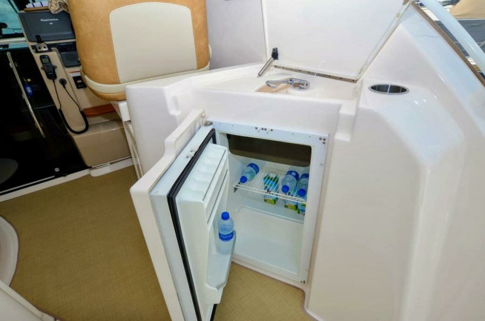 2008 35 Tiara Sovran - Fridge Benefit -Cockpit - Refrigerator