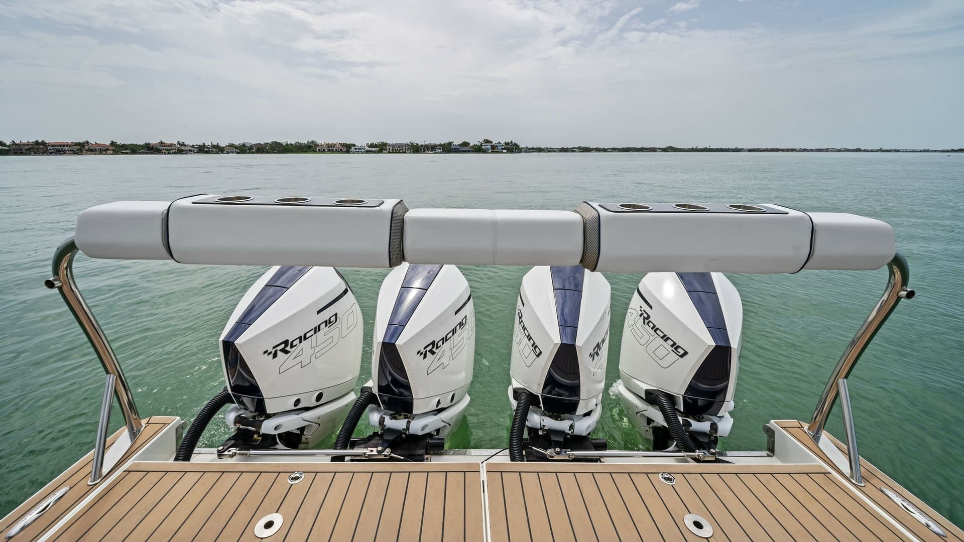 Stern View with Quad Engines