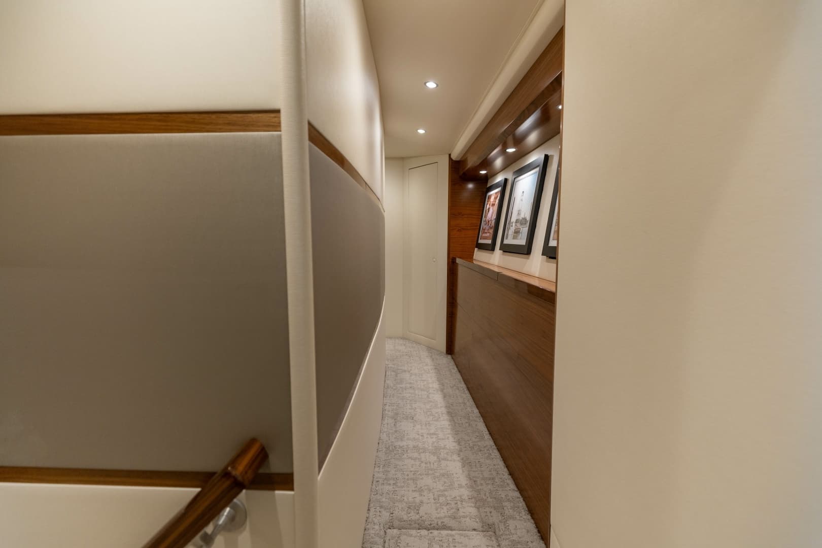 2023 Viking 72 Convertible- TEAM SUPREME- Companionway