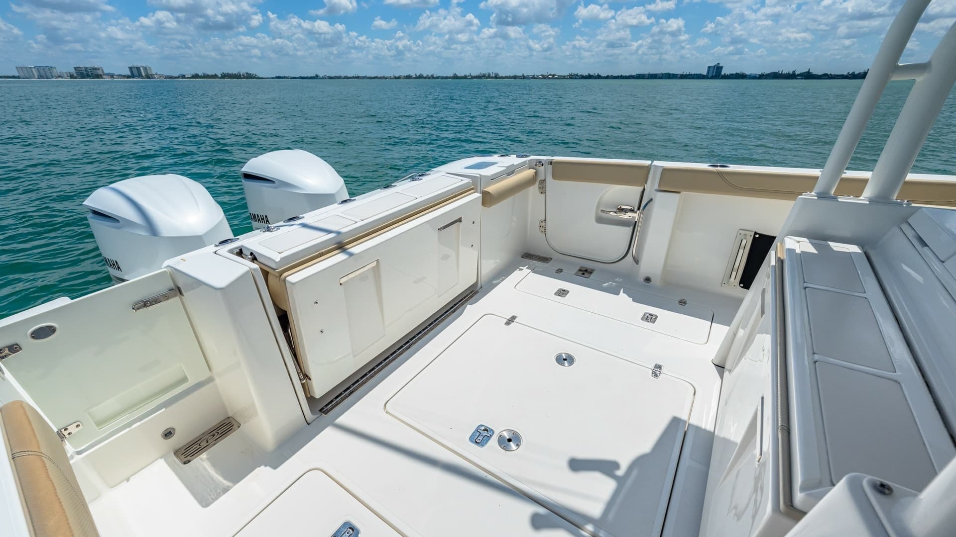 Spacious Aft Deck with Storage