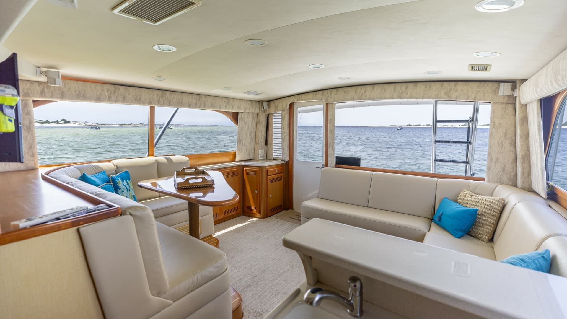Spacious Salon with Panoramic Views