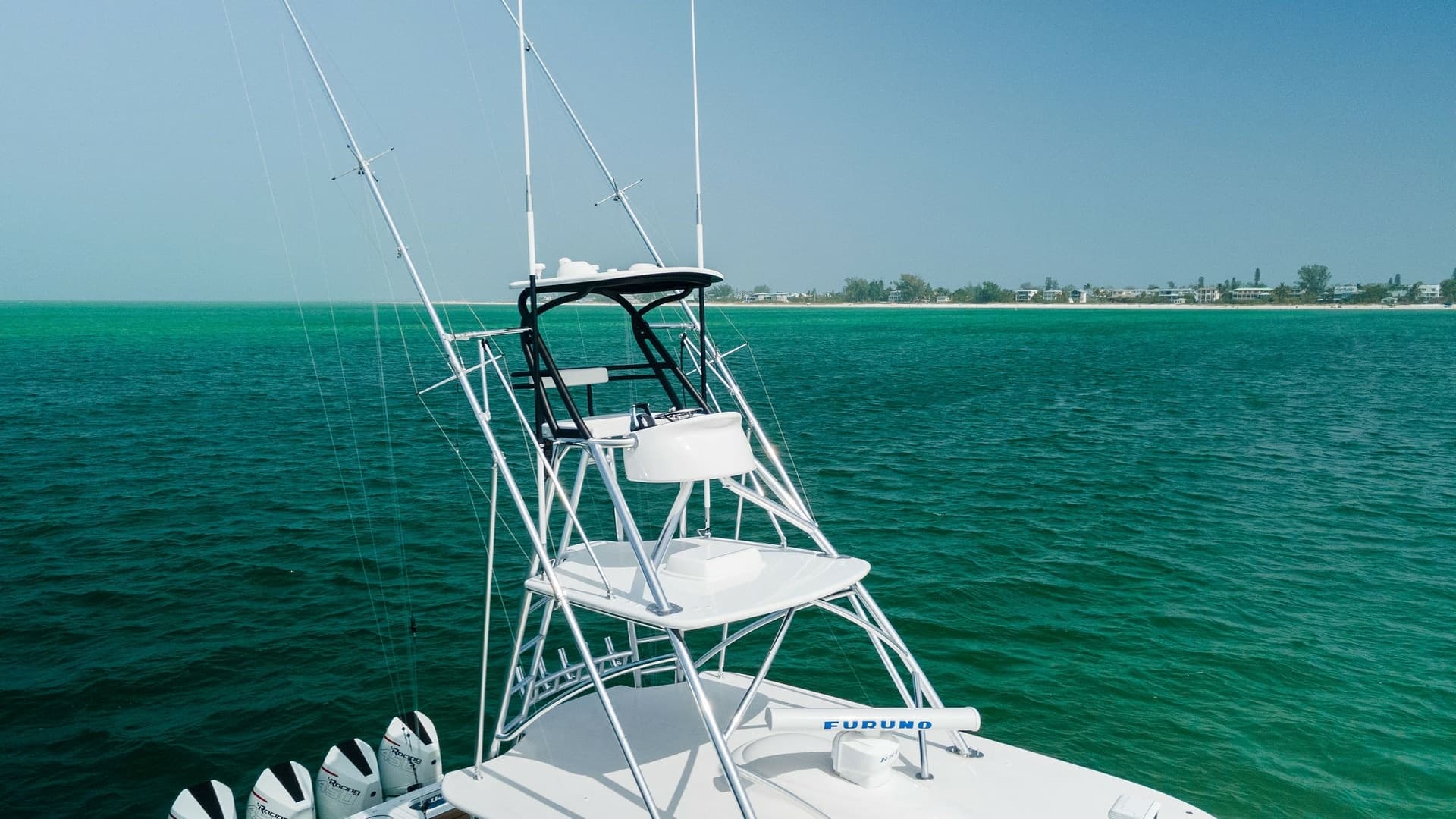Flybridge with Tower Seating
