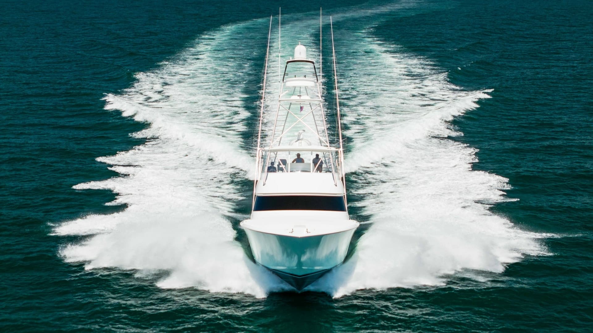 Dynamic Bow View Underway