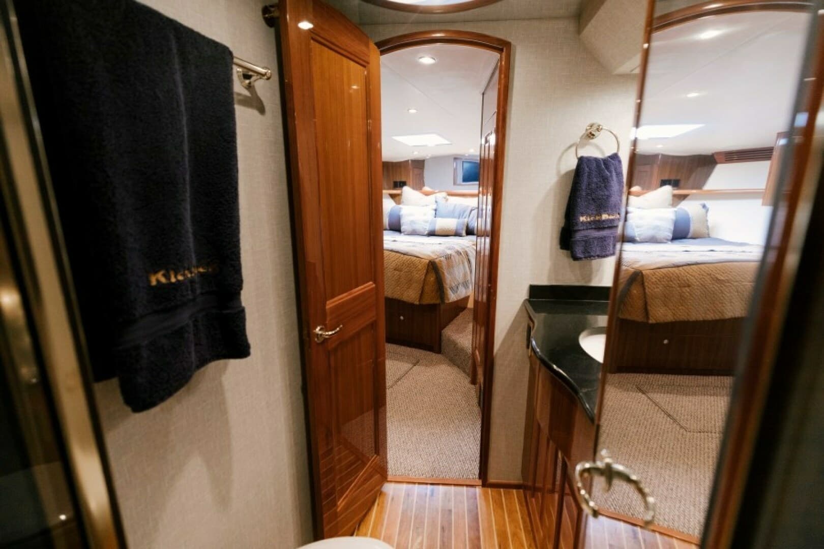 2006 Viking 74 Enclosed Bridge "Kickback"