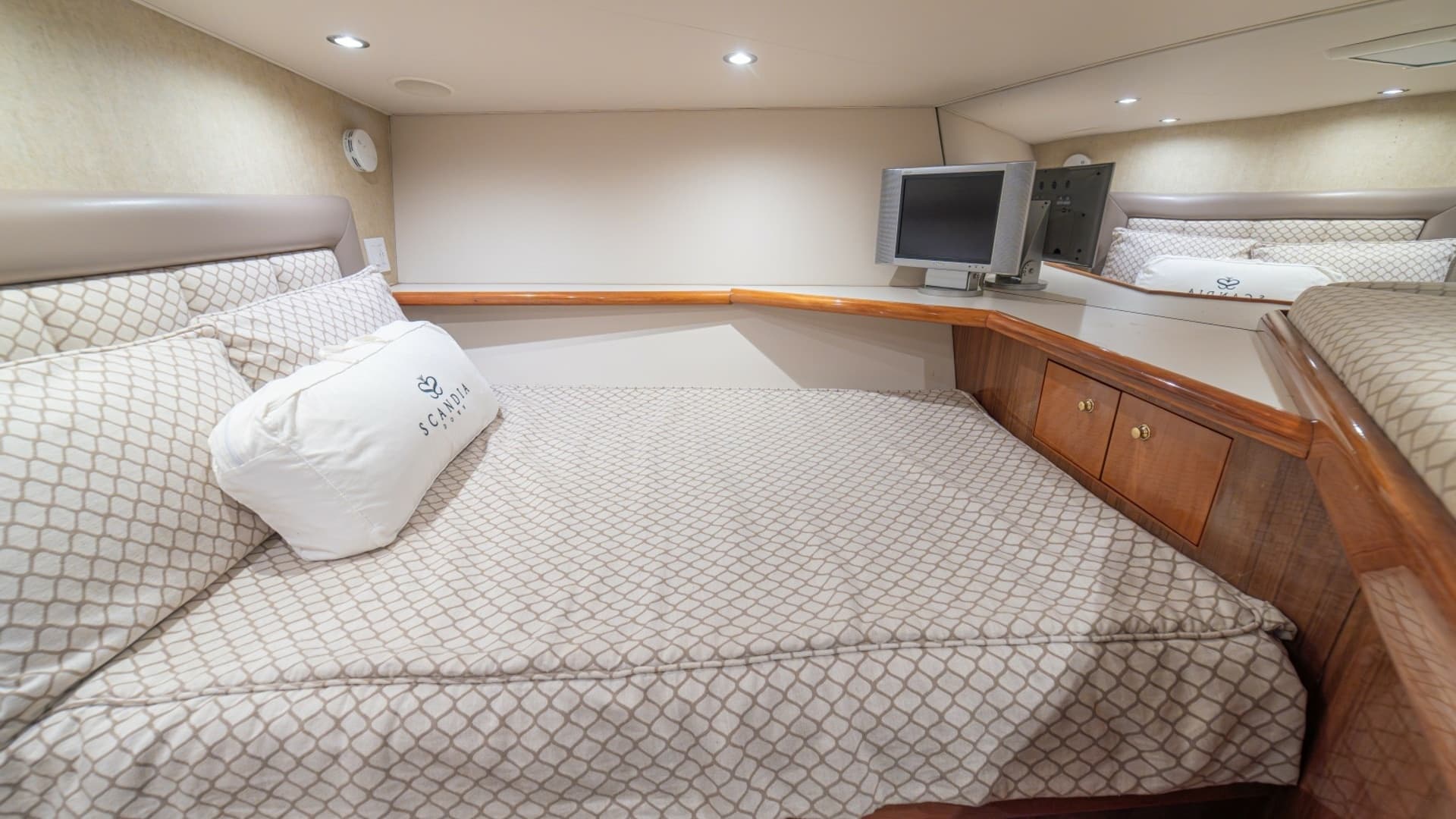 Forward Stateroom with TV