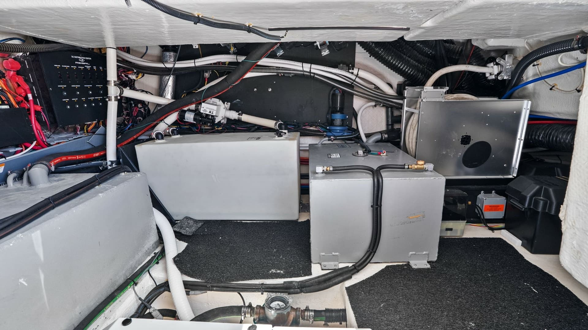 Engine Room with Equipment Layout