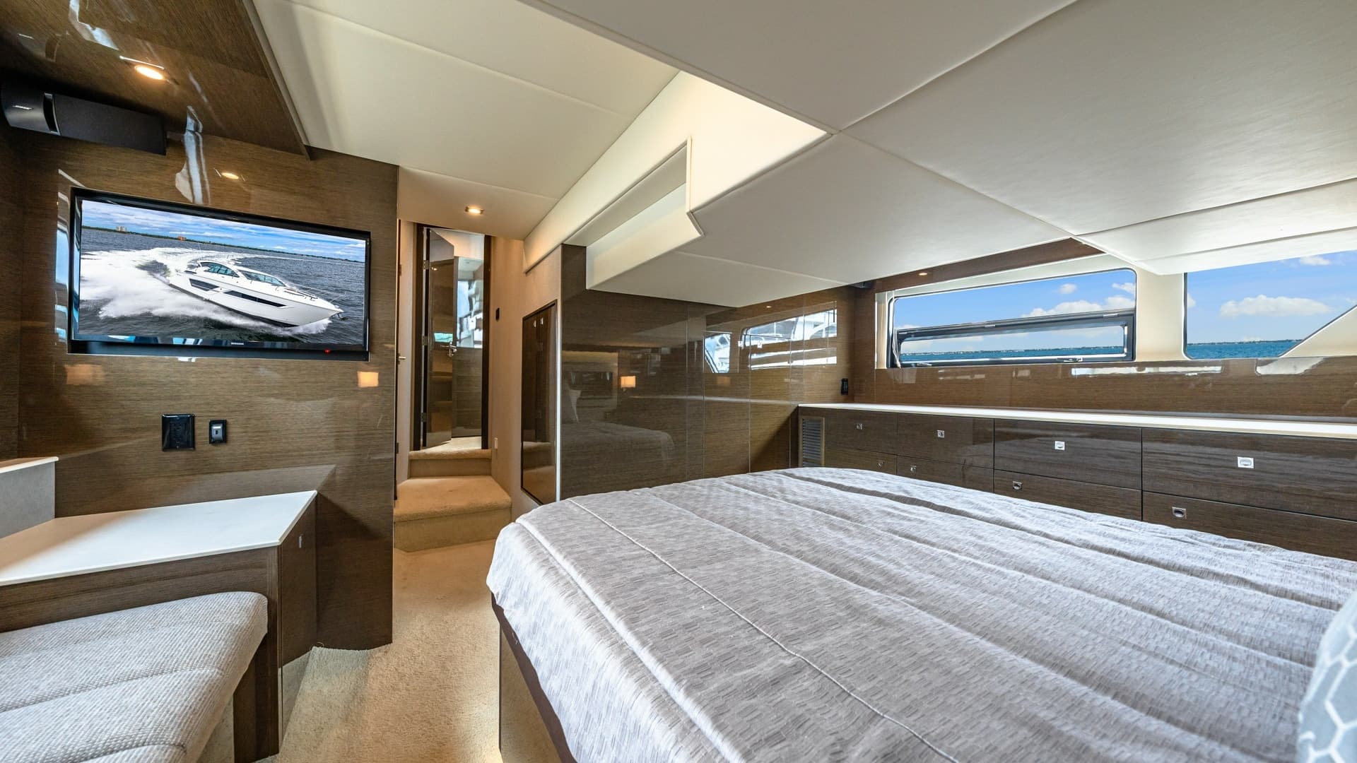 Master Stateroom with Ocean Views