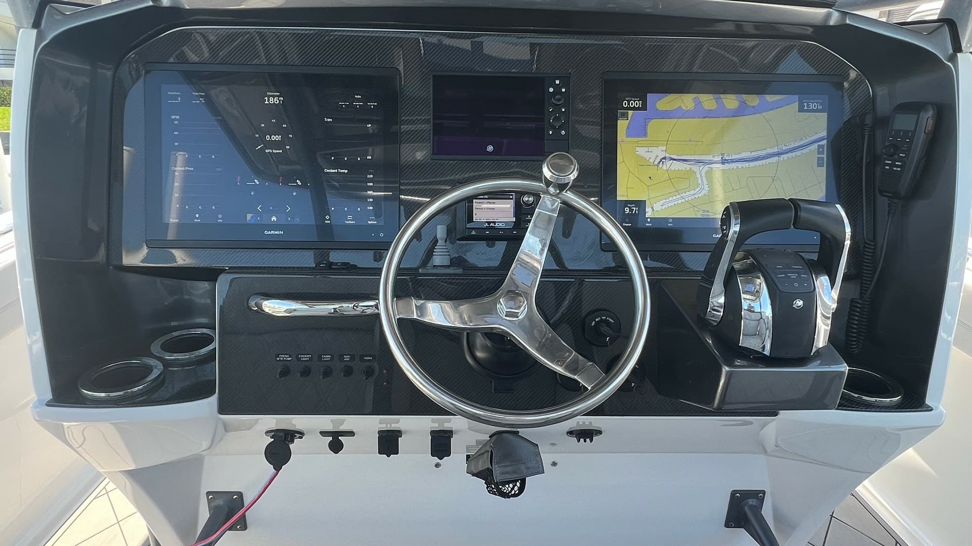 Helm Station with Advanced Electronics