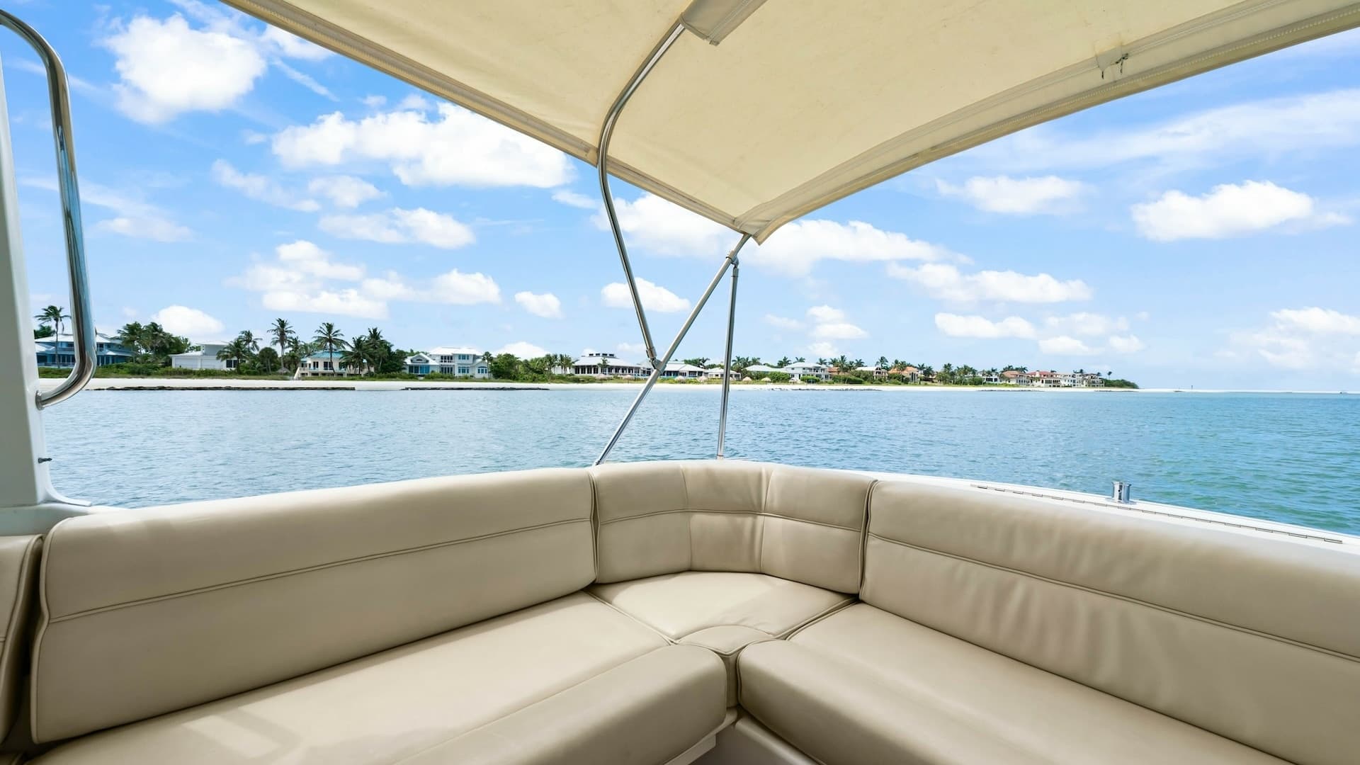 Aft Deck with Seating Area