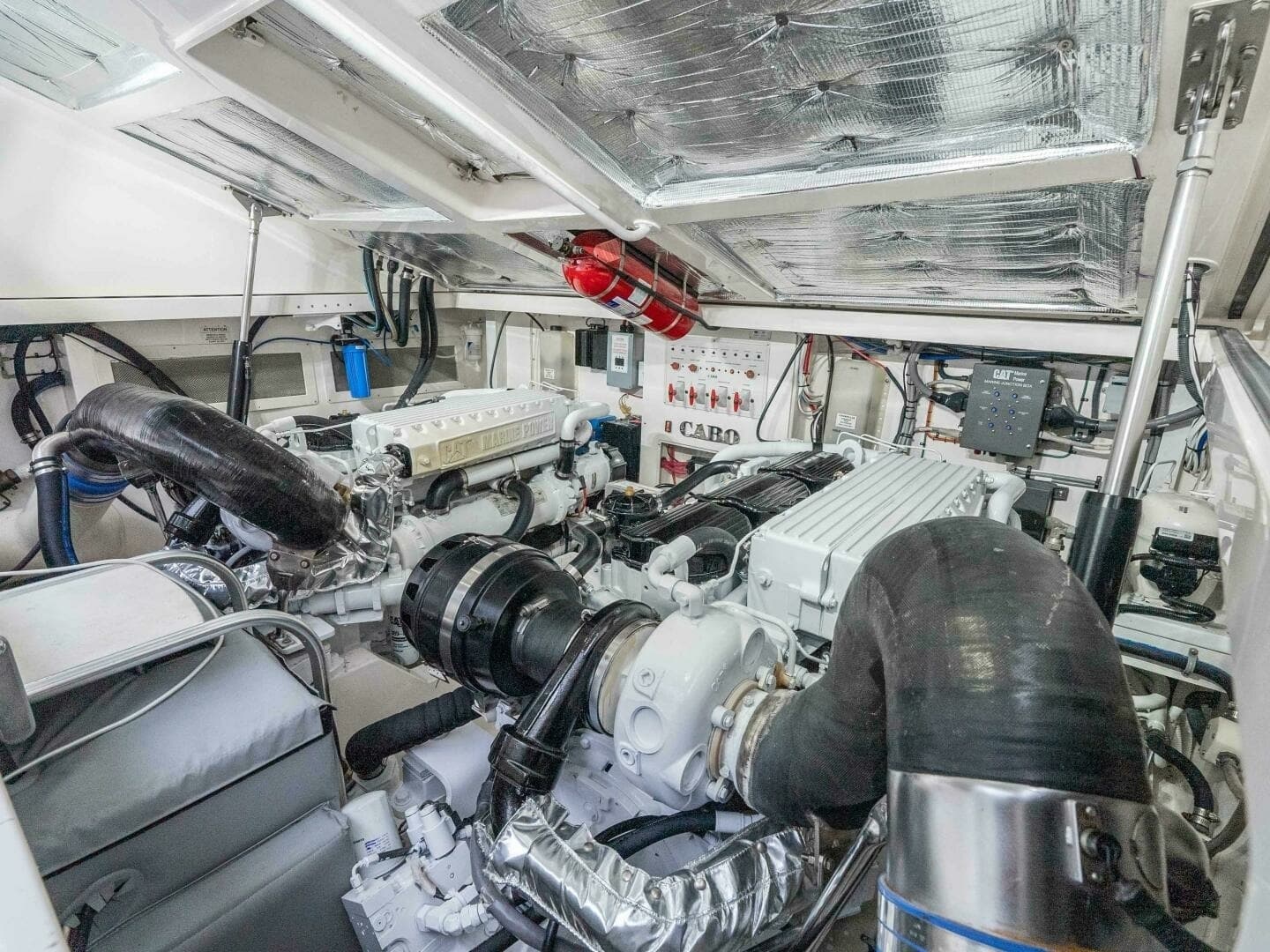 Engine Room with Dual Engines