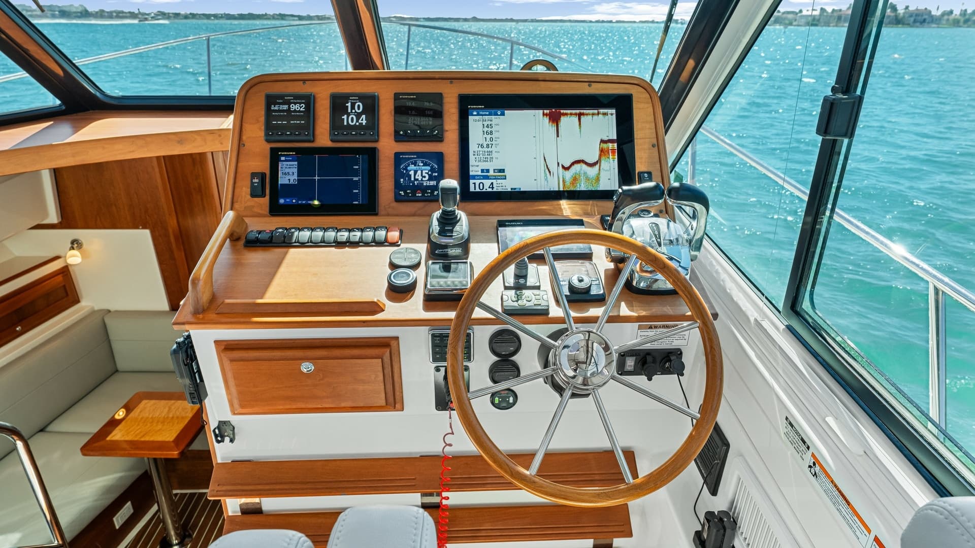 Helm Station with Electronics