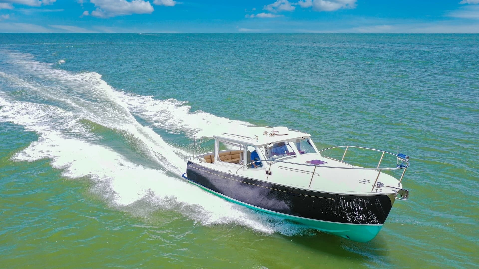 Aerial View of Camelot Cruising