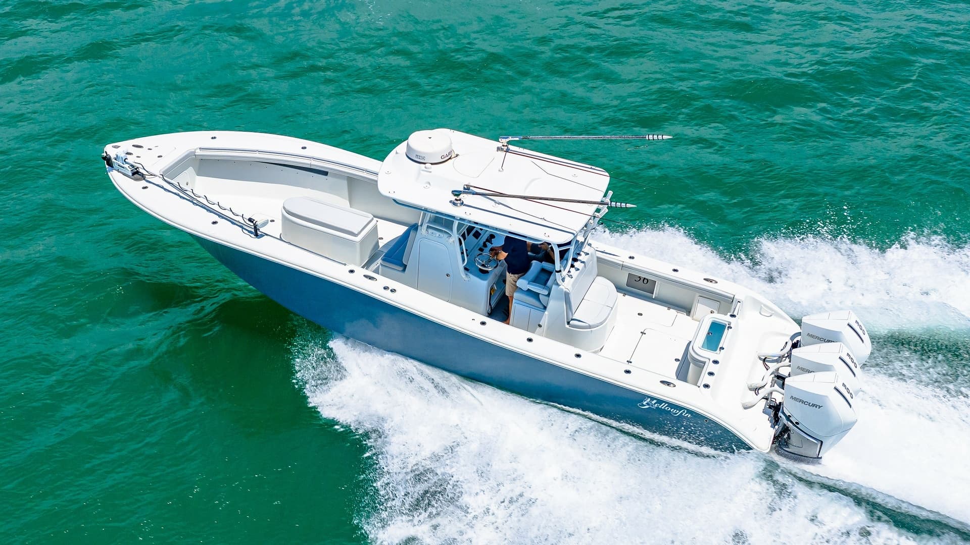 Aerial View of Center Console