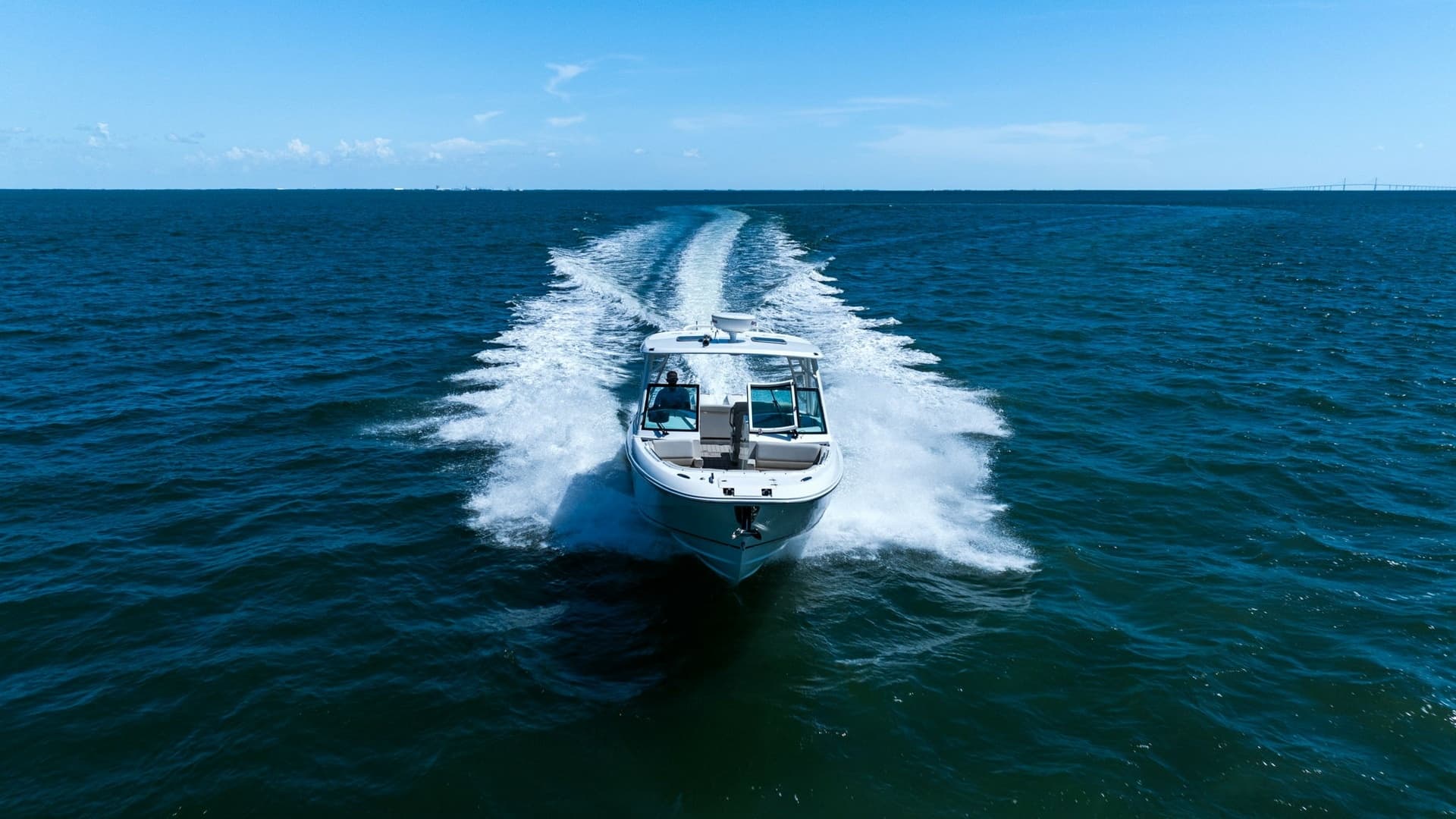 Dynamic Bow View at Sea