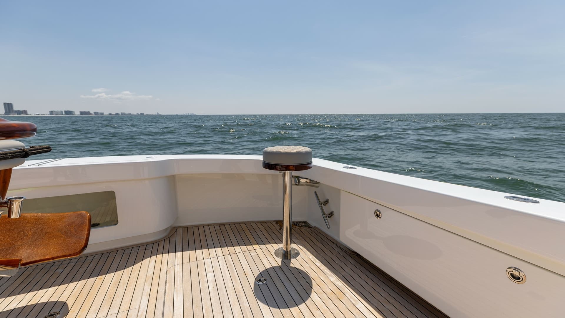 Spacious Aft Deck with Ocean View
