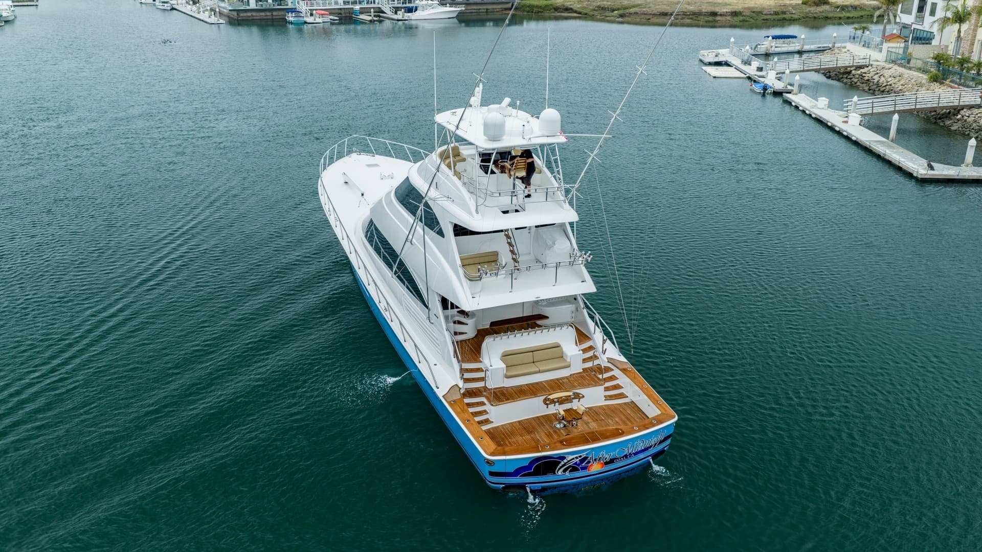 Aerial View of Aft Deck and Skybridge