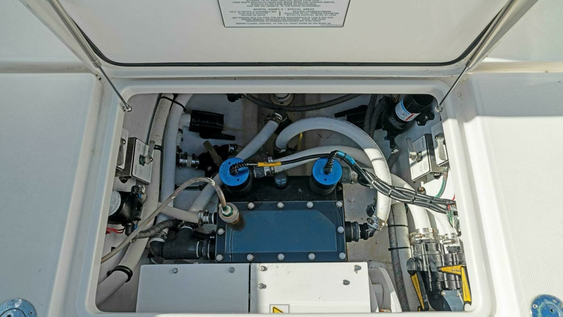 Engine Compartment Access Hatch