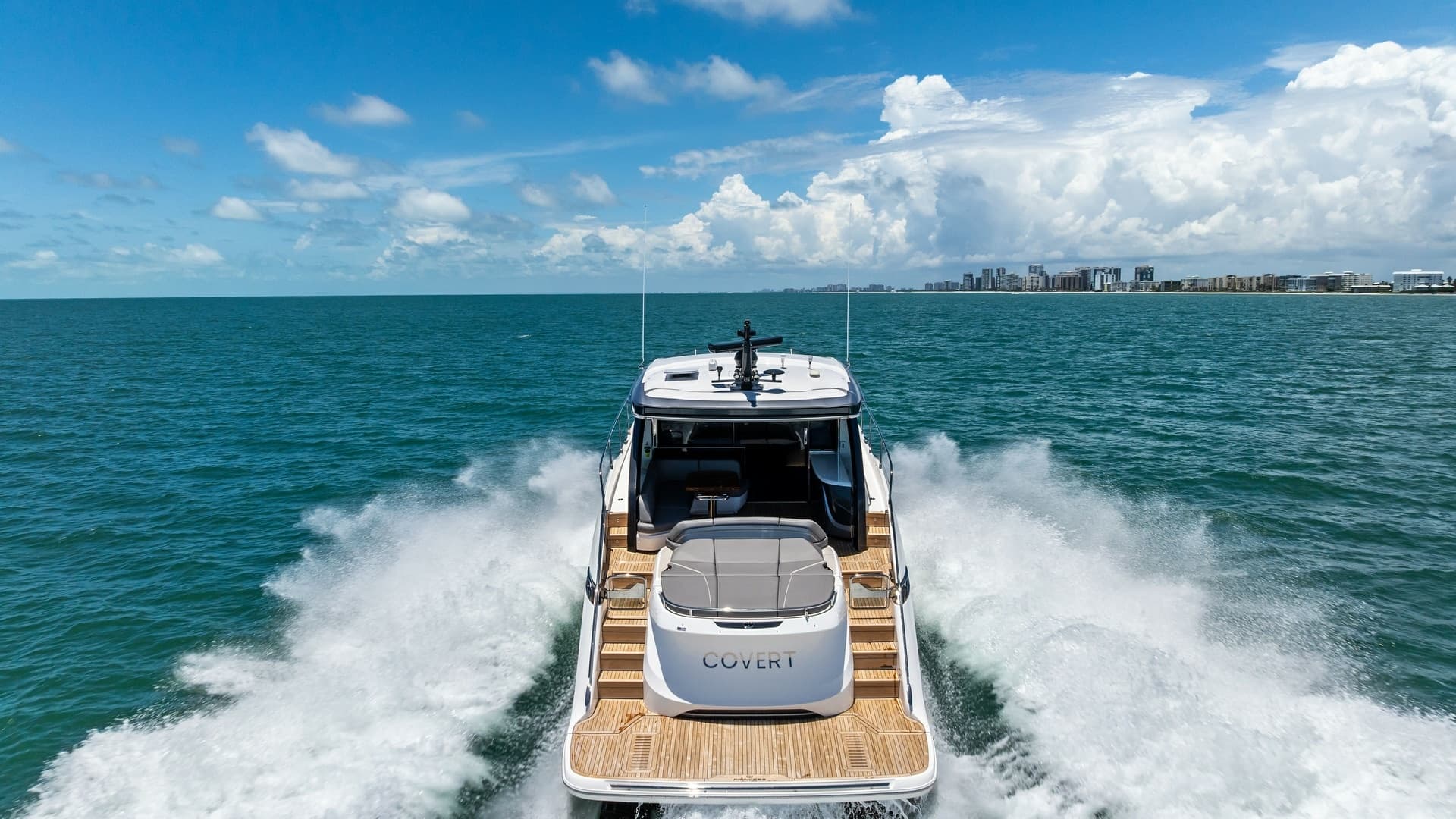Cockpit Deck and Swim Platform View