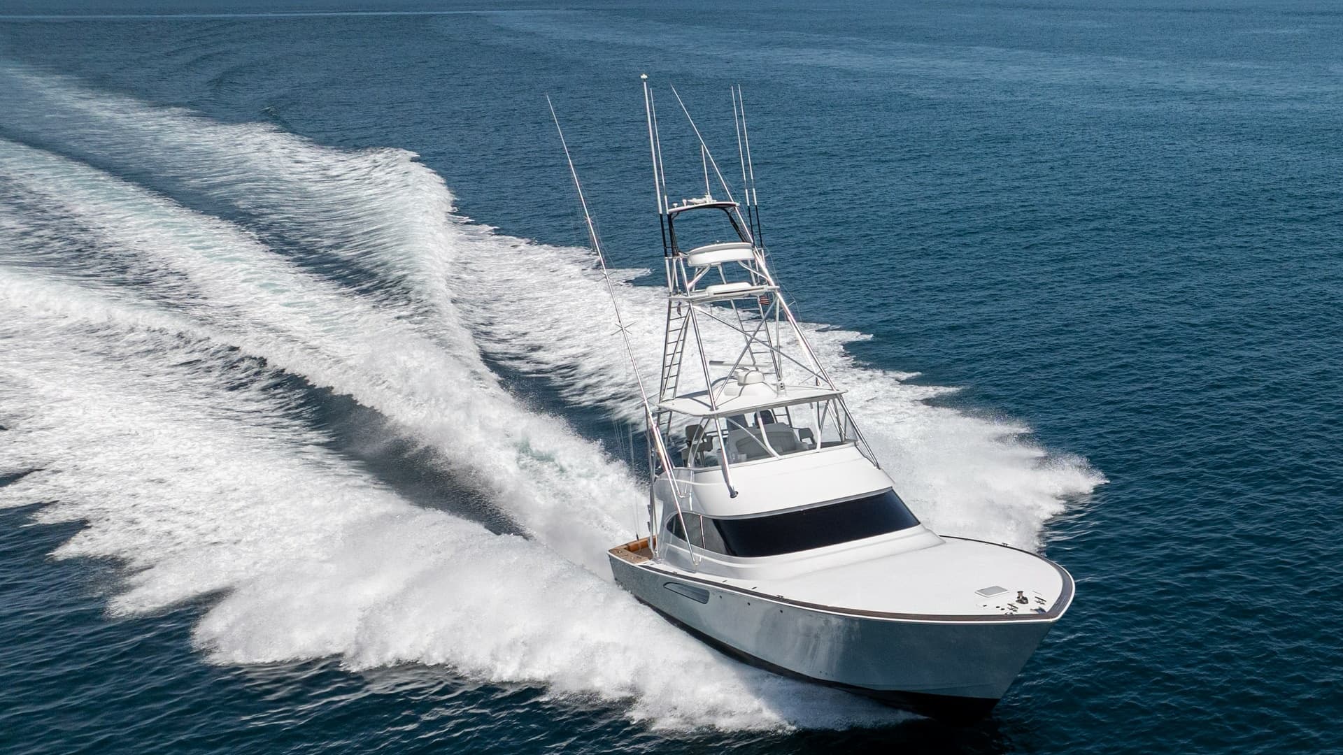 Dynamic Aerial View of Bow