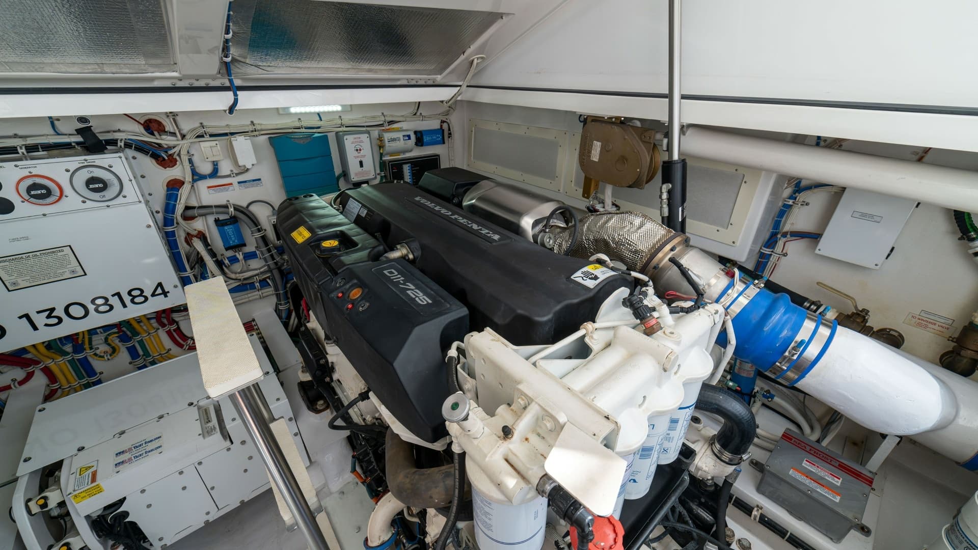 Engine Room with Twin Engines
