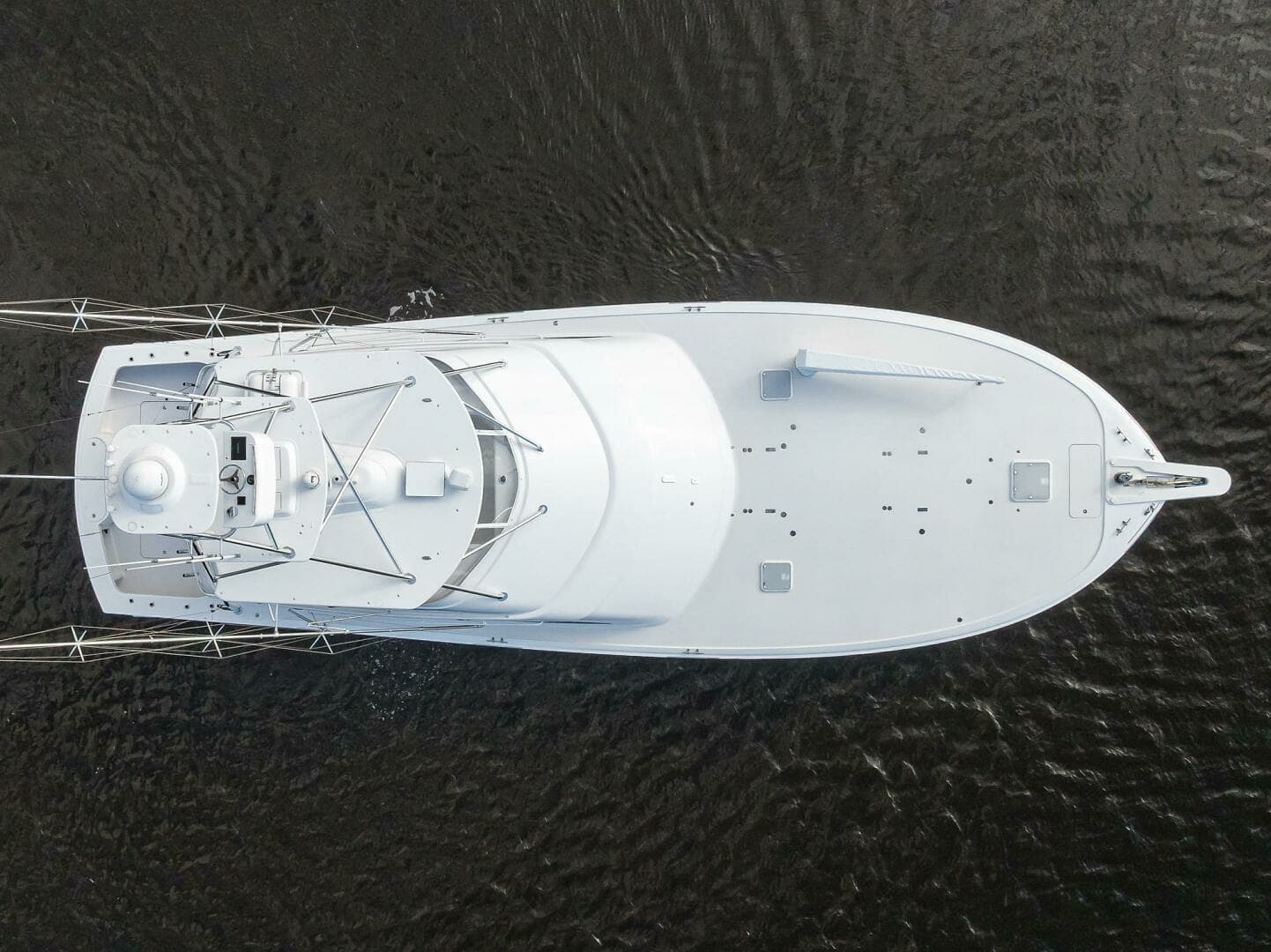 Hatteras 63 Reelin N Dealin - Exterior Profile