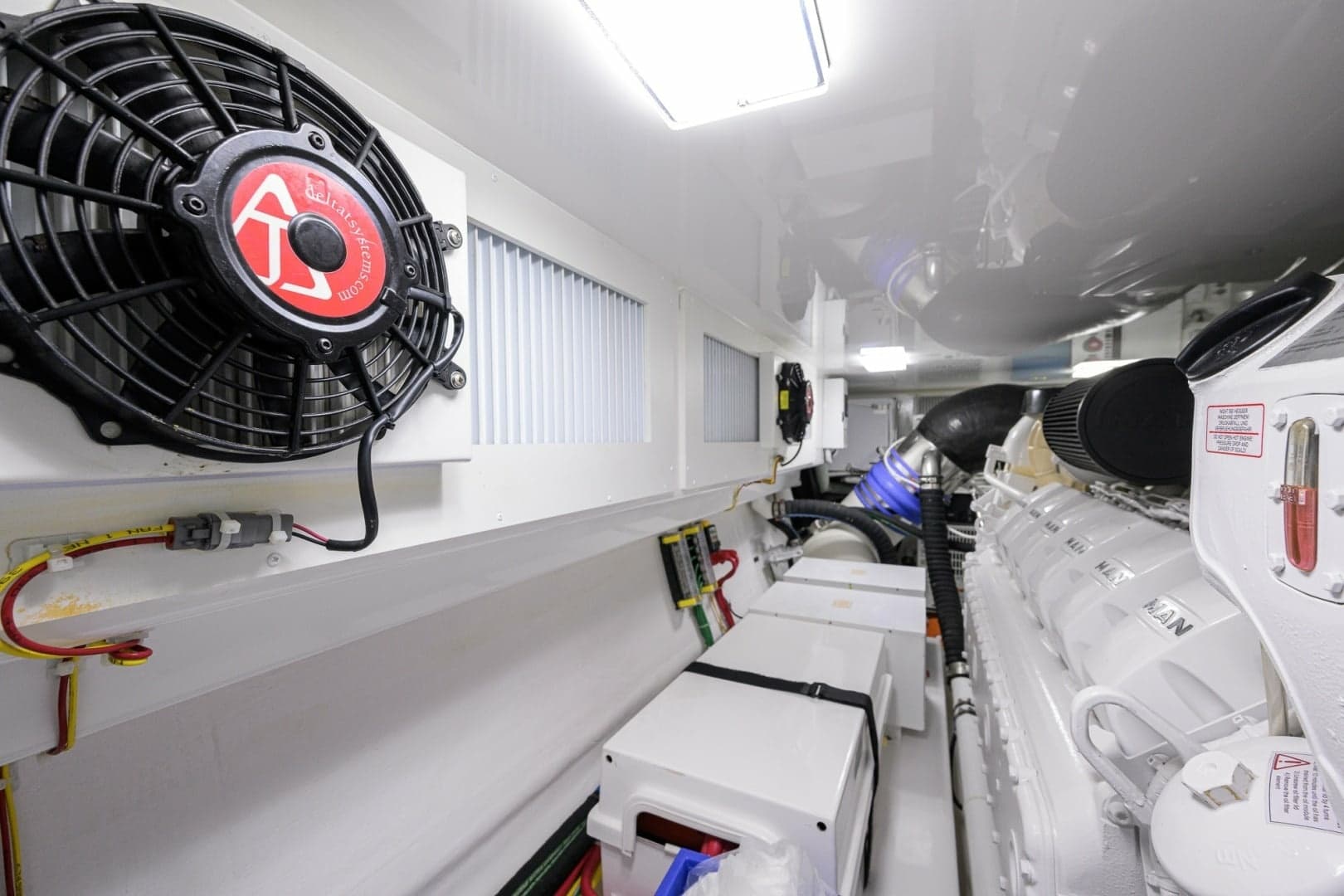 Viking 54 - Dog House - Engine Room
