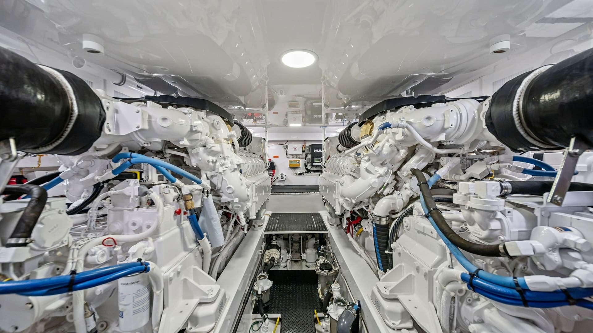 Engine Room with Twin Engines