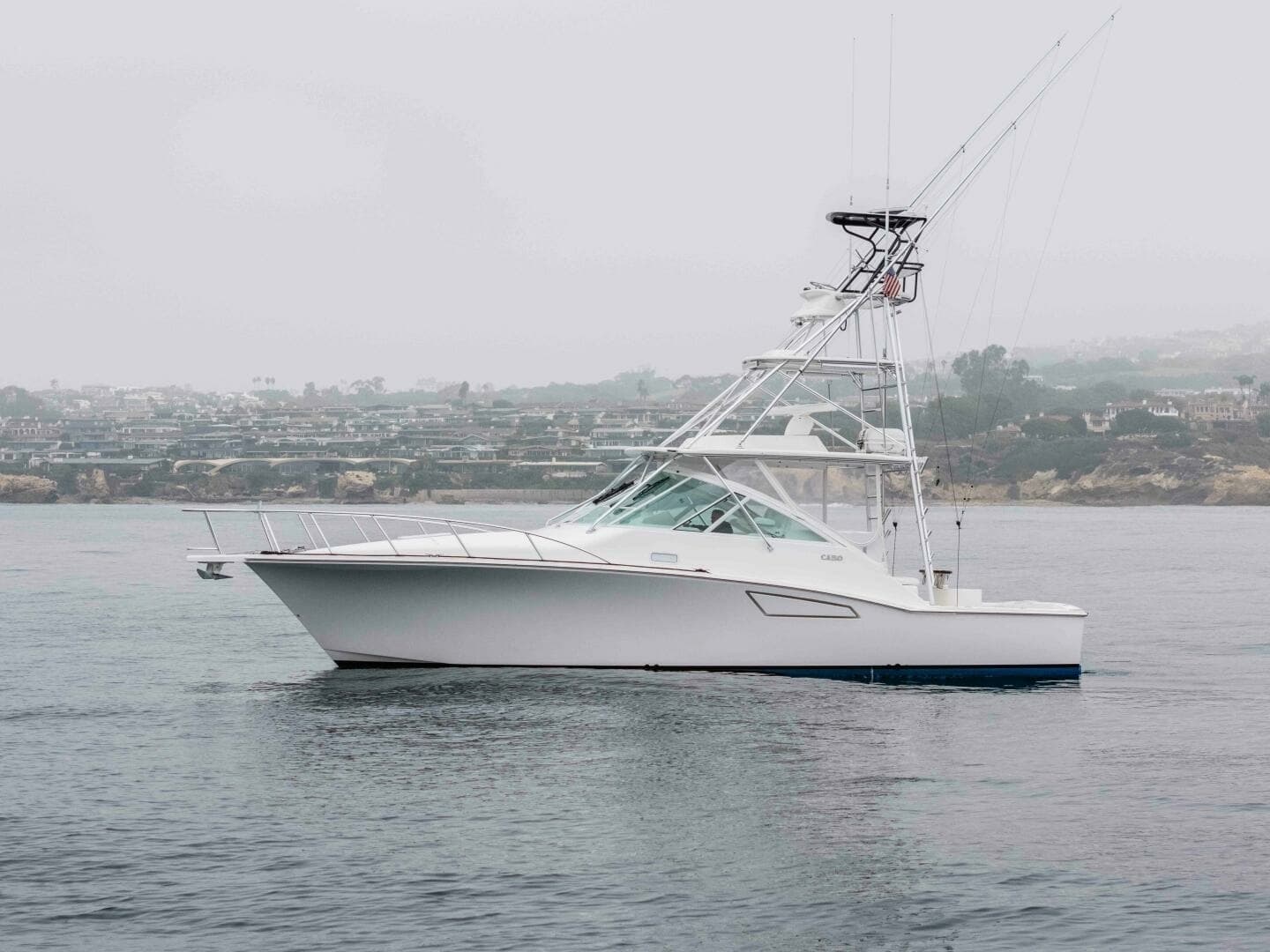 Side Profile of Cabo 38 Express