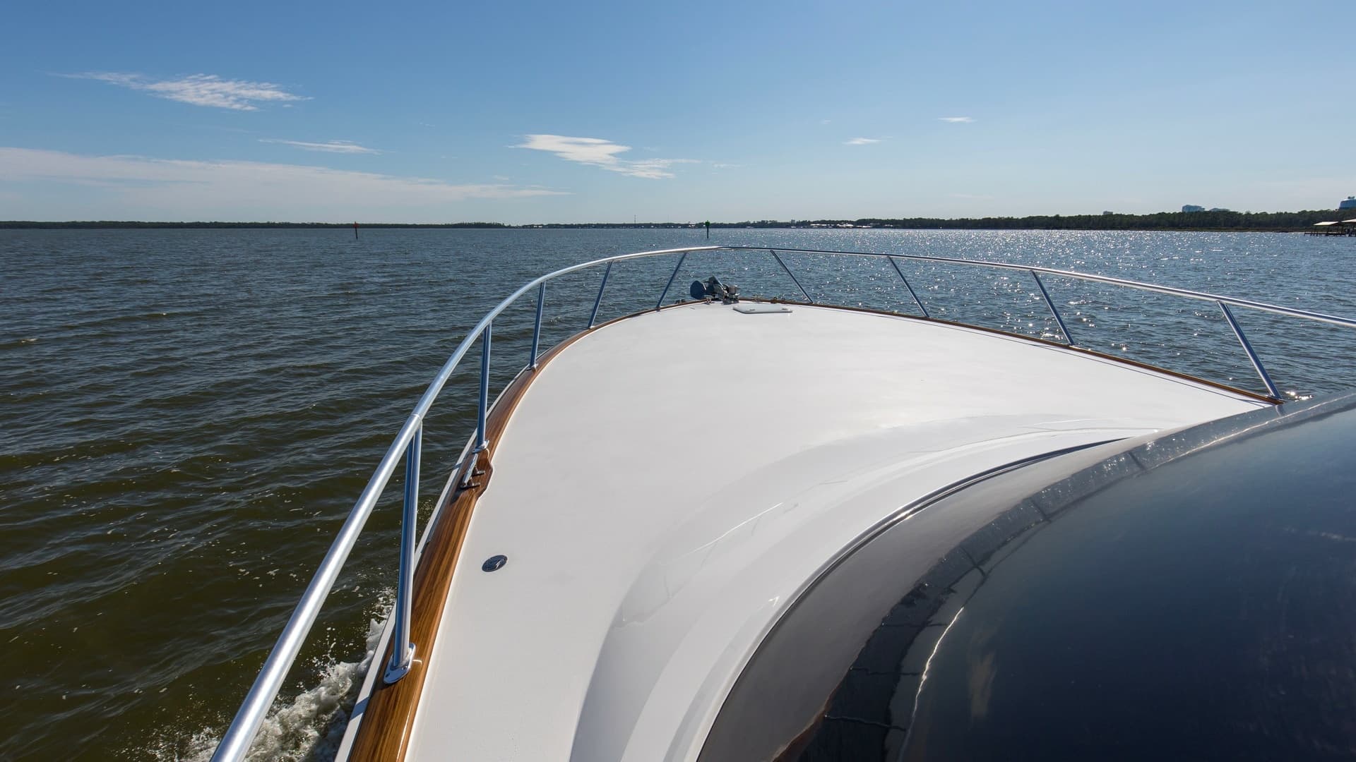 Bow View with Expansive Deck