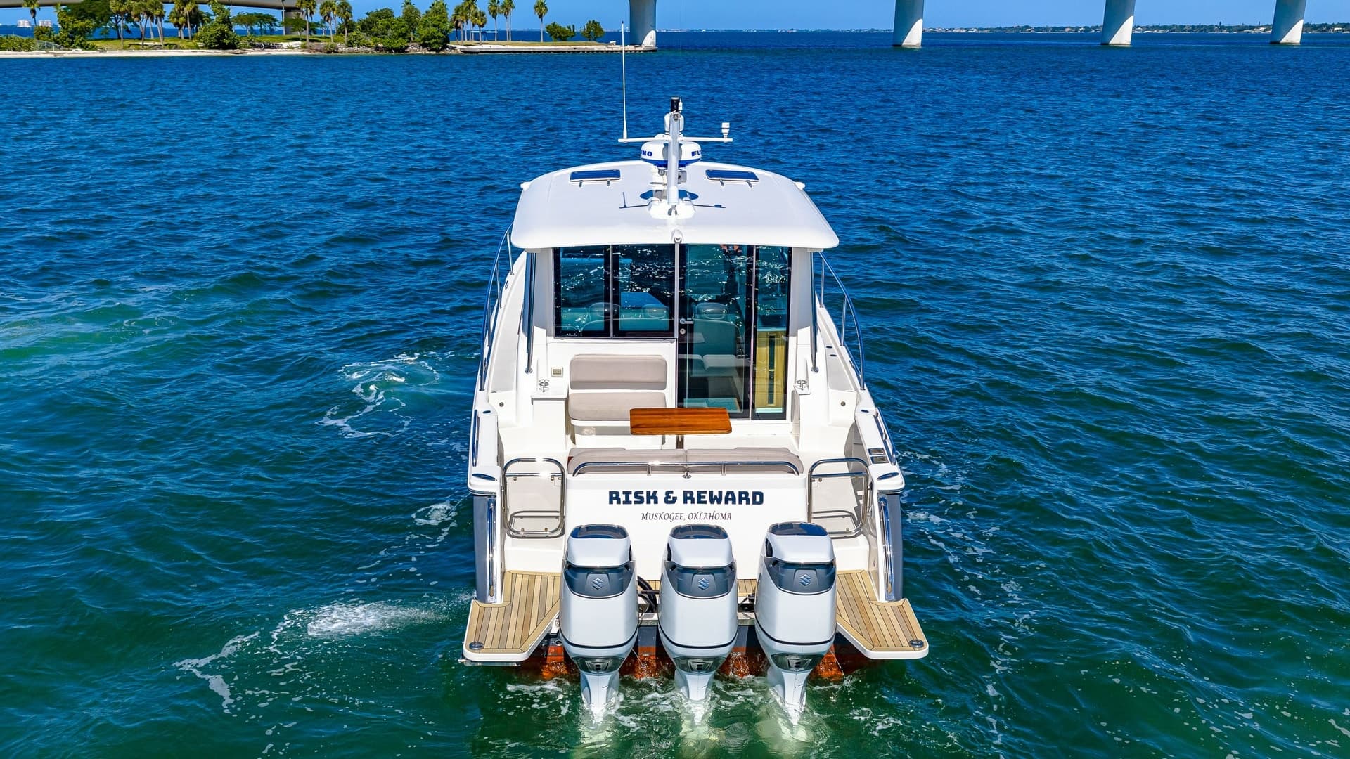 Aft View with Outboard Engines