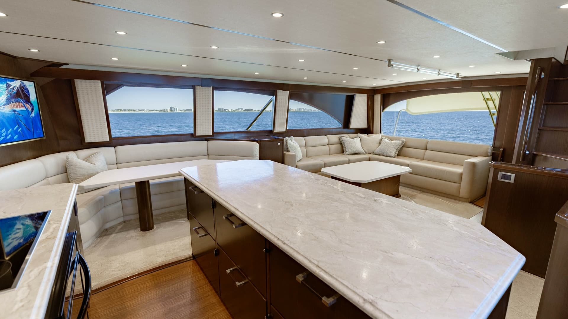 2015 Viking 76 Enclosed Bridge- CHULA- Galley