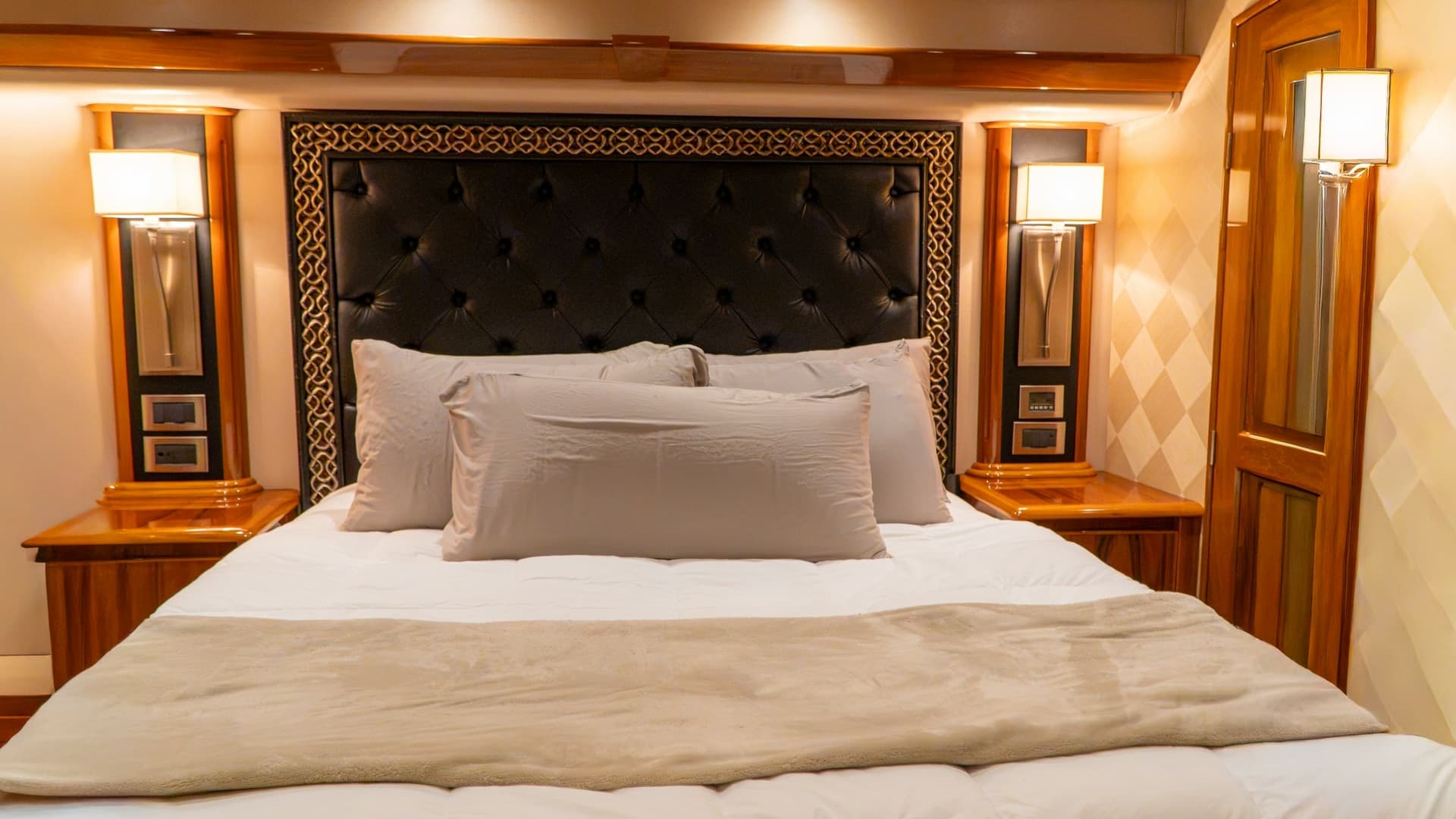 Luxurious Master Stateroom Interior