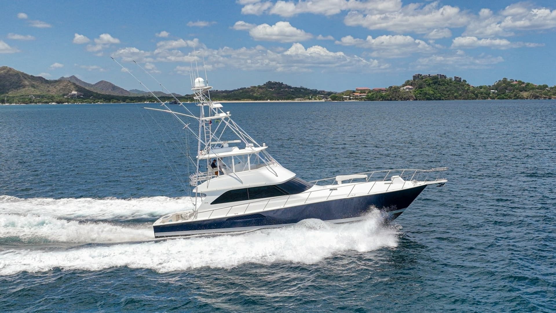 Viking 61 Convertible at Sea