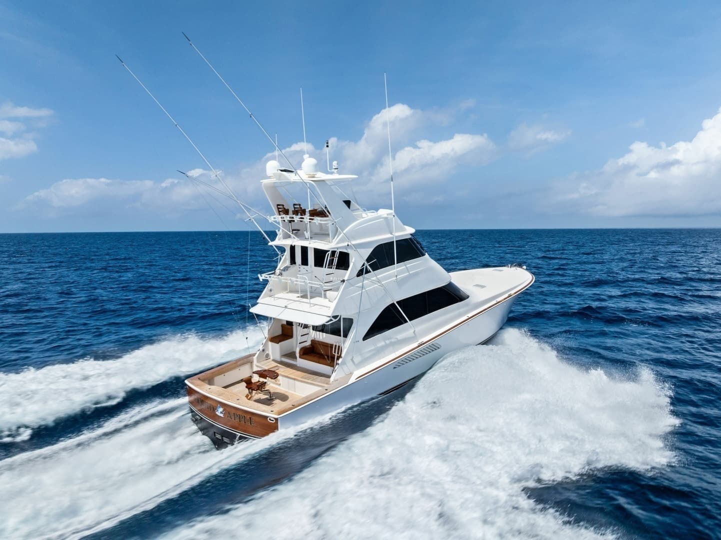 2008 Viking 68 Skybridge "Liquid Apple"