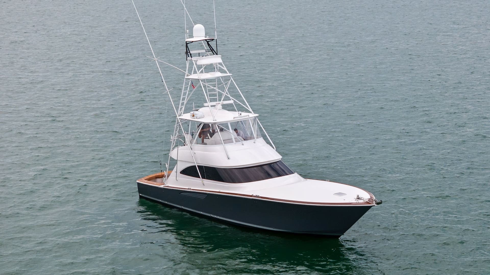 Aerial View of Viking 55 Convertible