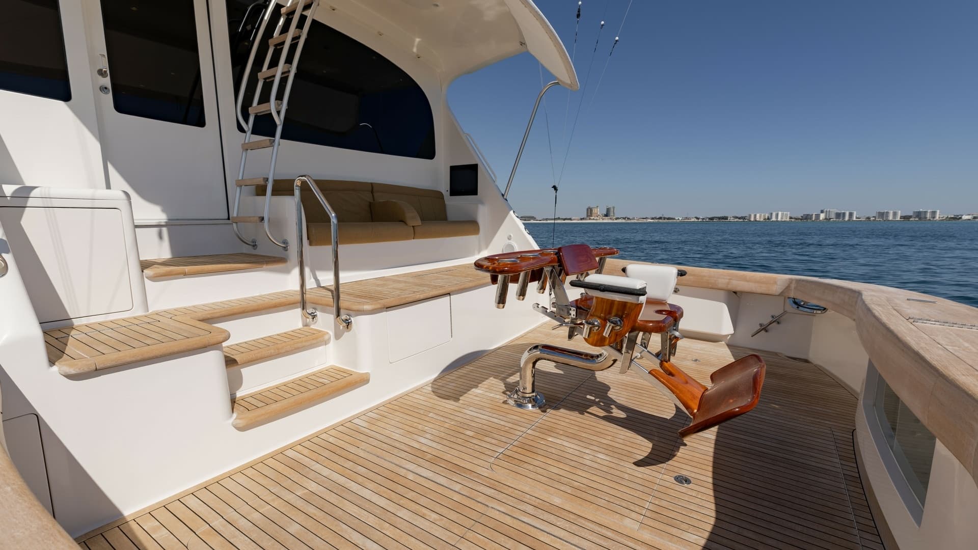 2015 Viking 76 Enclosed Bridge- CHULA- Cockpit