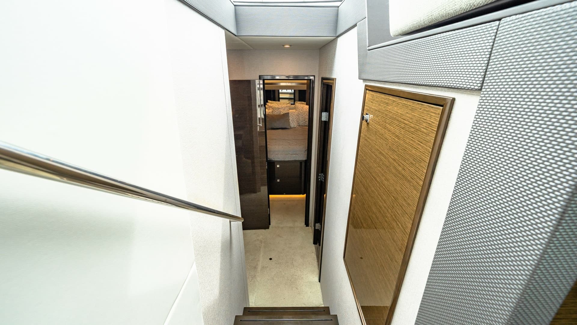 Stairway to Interior Cabins