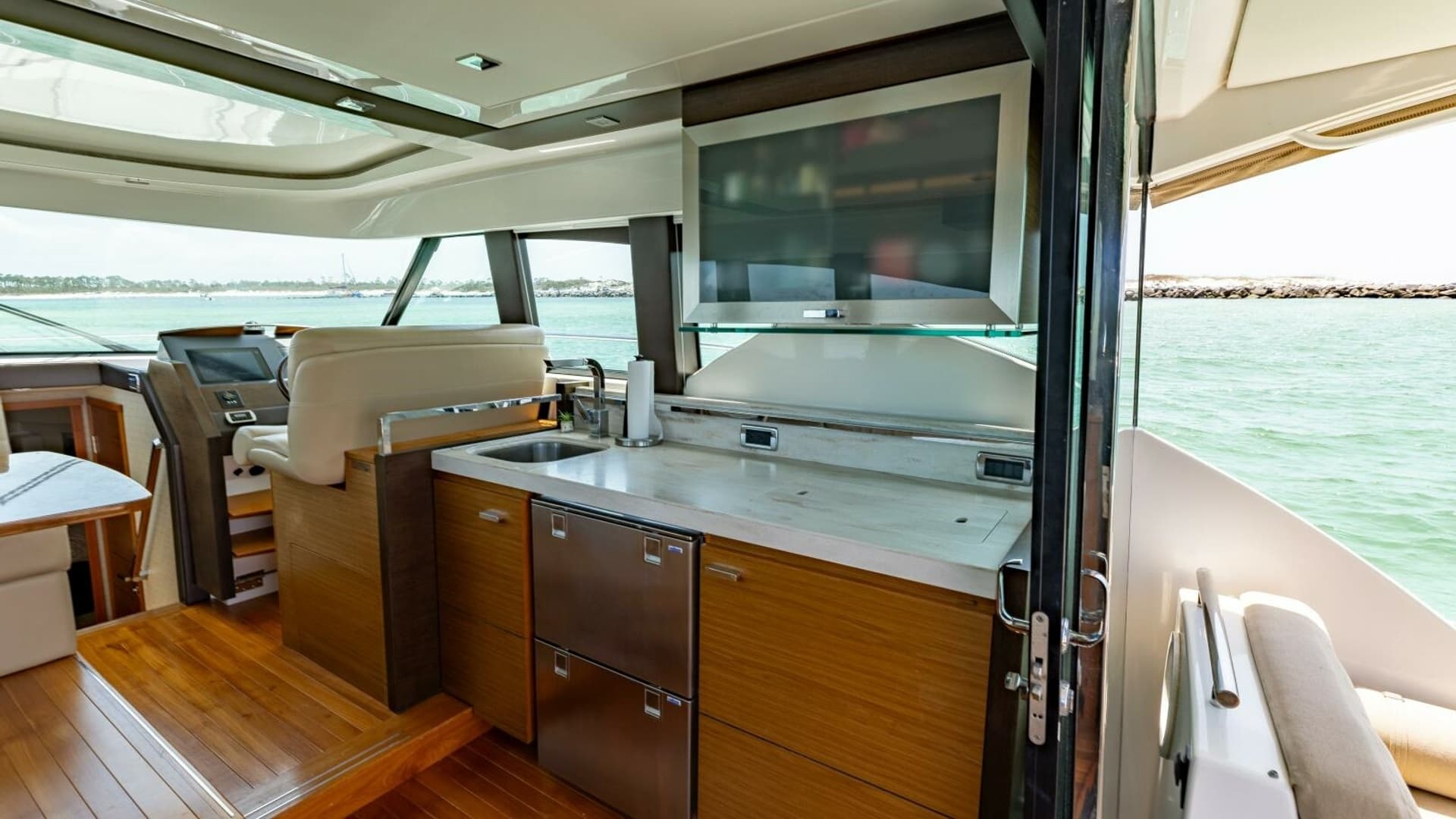 2015 Tiara Yachts 44 Coupe- SILVER LINING- Galley