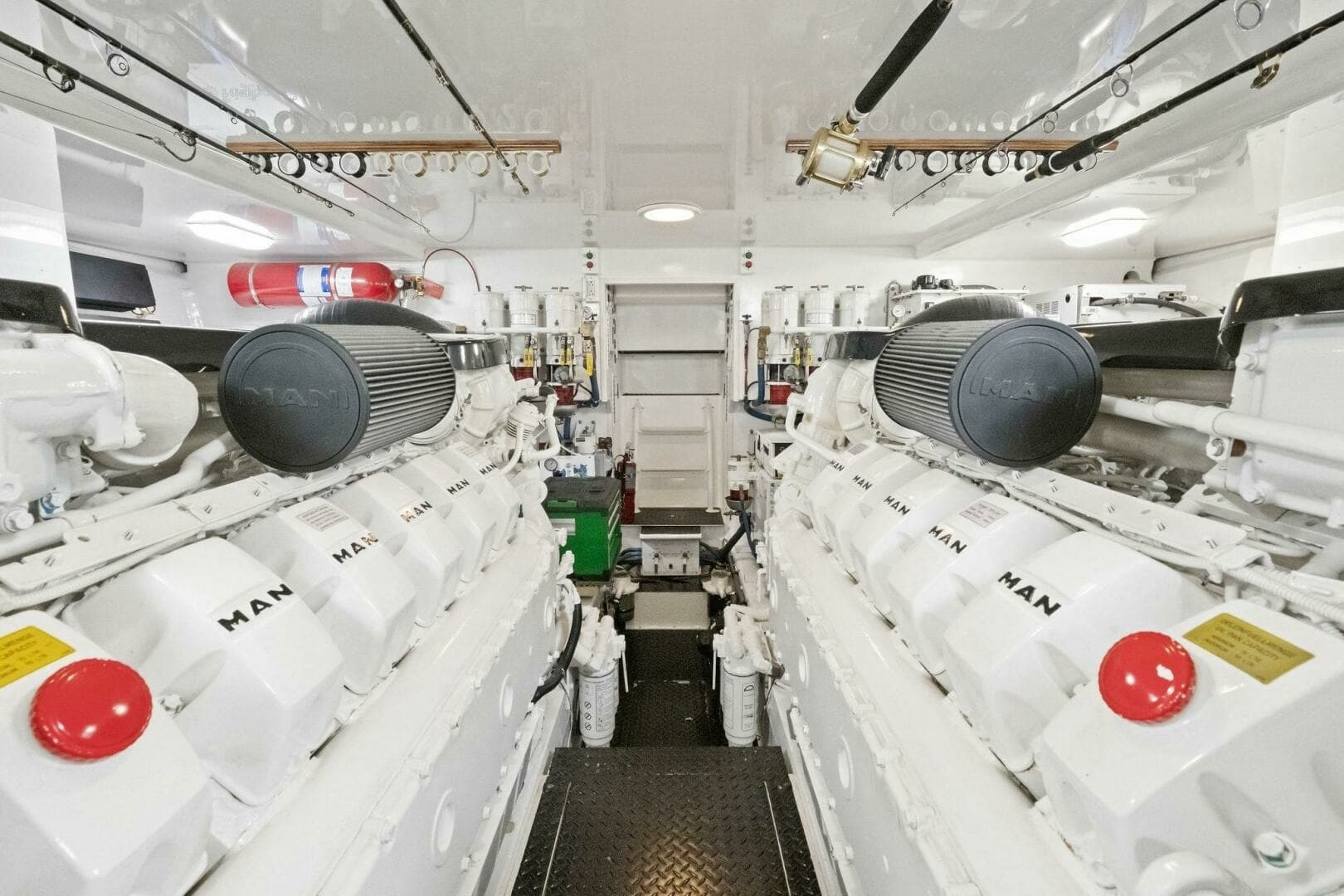 2015 Viking 52 Open "Terrabbean" - Engine Room