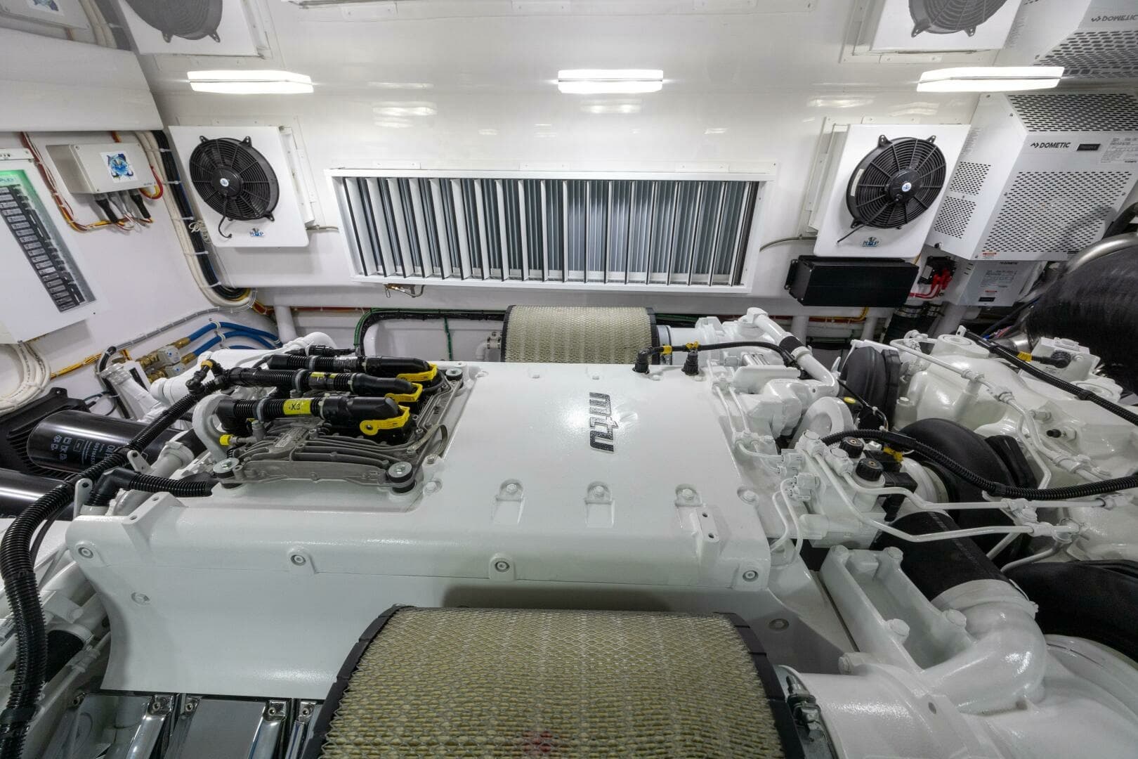 2025 82 Viking Convertible Boujie Engine Room (10)
